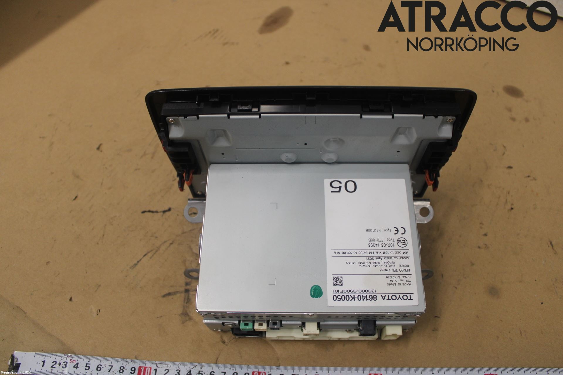 Toyota YARIS XP21 20- Cd Radio - Multimediapanel