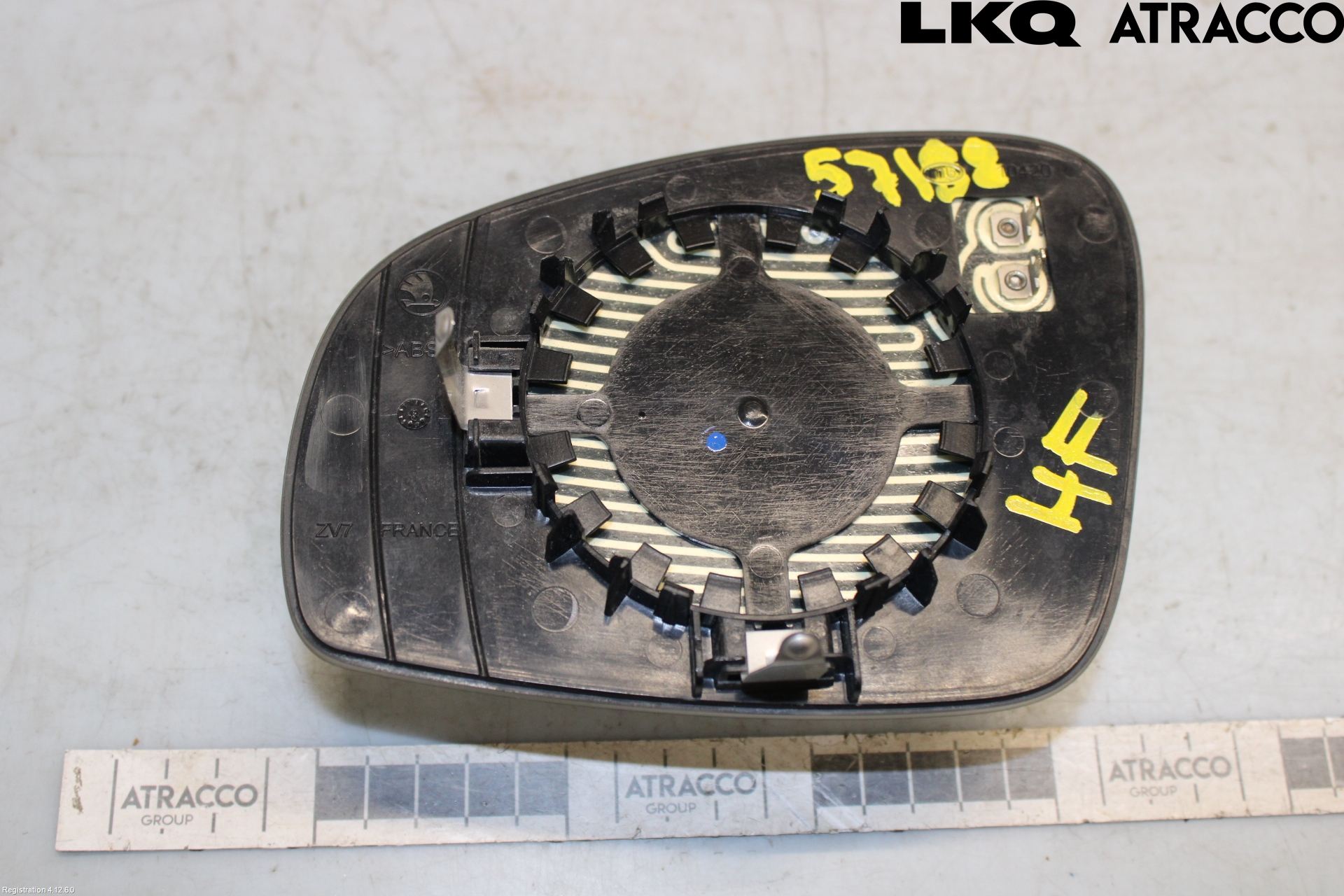 Skoda ROOMSTER Spegelglas Hö