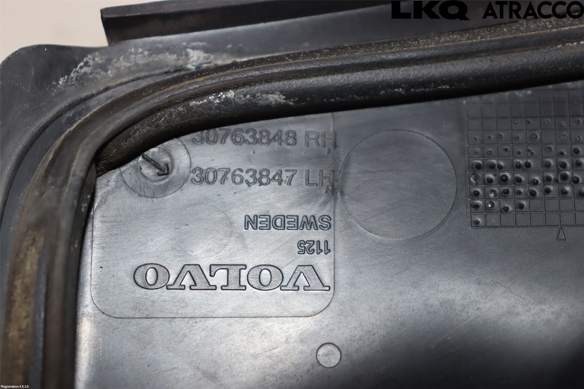 Volvo V70 05-08 Torpedplåt-Torpedplast