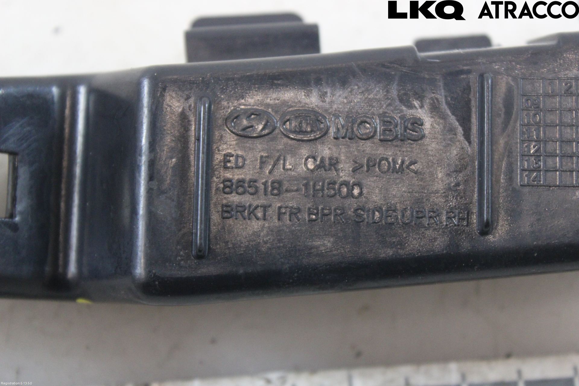 Kia CEED 06-12 Stötfångarfäste Fram Hö
