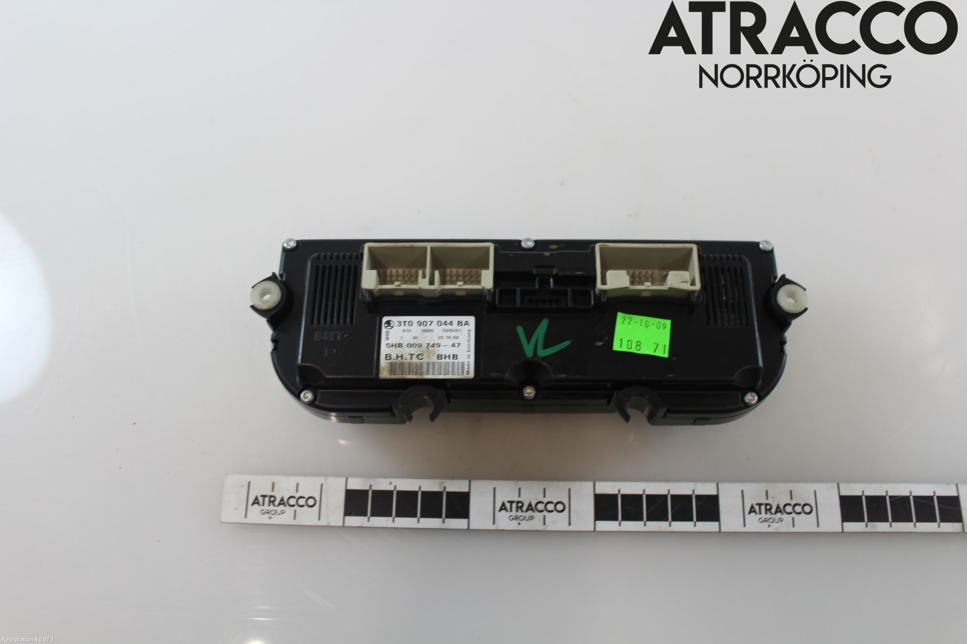 Skoda YETI Värmereglage