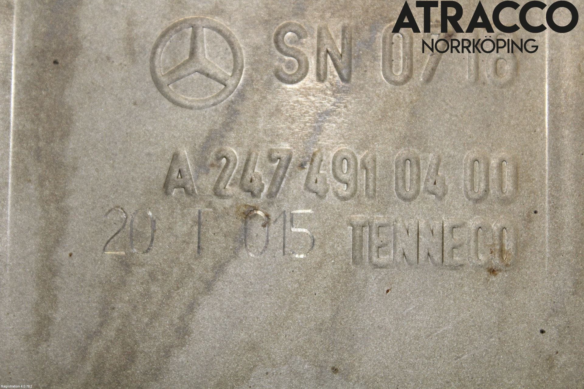 Mercedes-Benz MB CLA-KLASS (C118/X118) 19- Avgas Halvsats