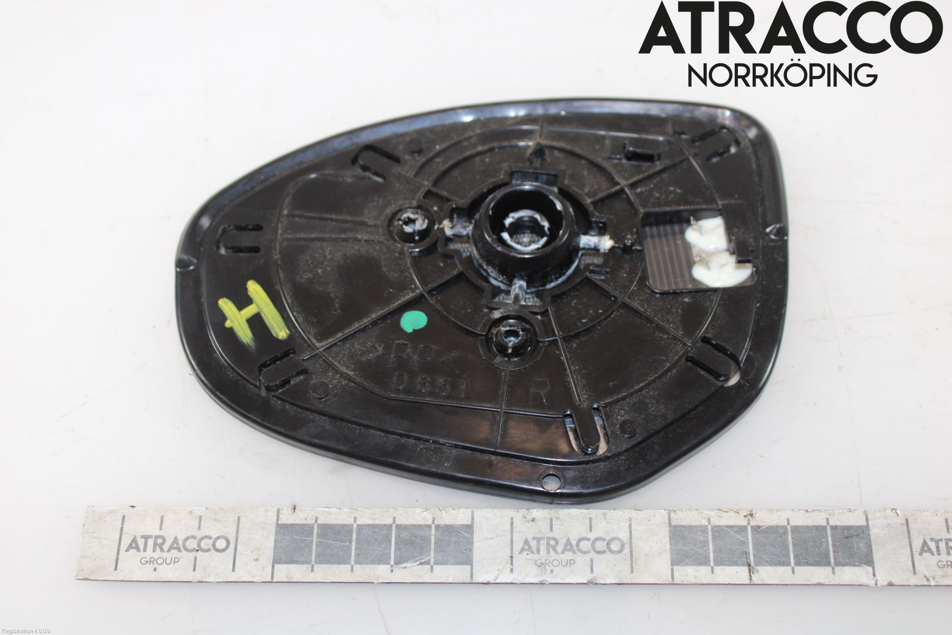 Mazda 2 (DE) 08-15 Spegelglas Hö