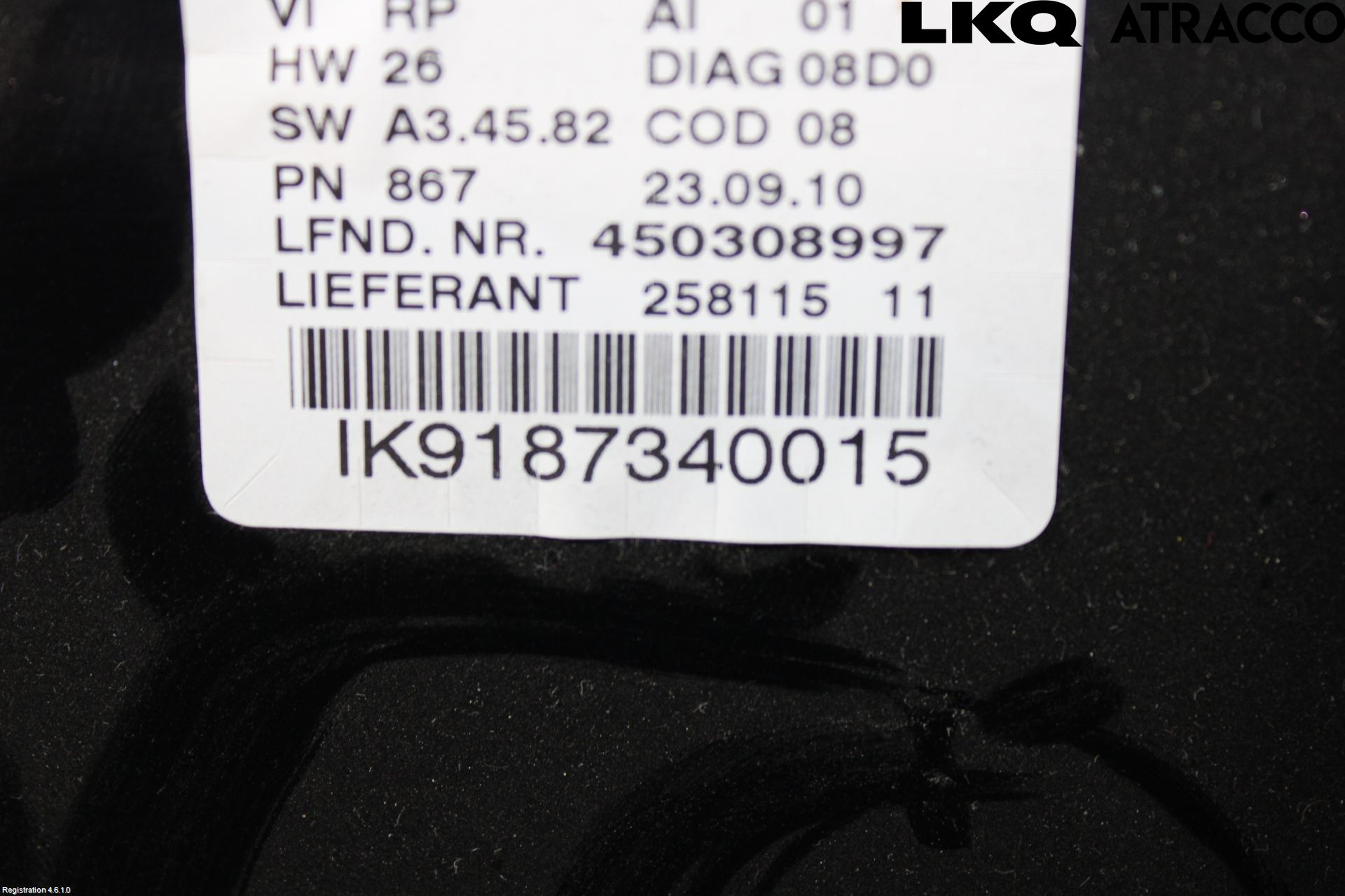 BMW 3 E90/91 SED/TOU 05-12 Instrument Komb