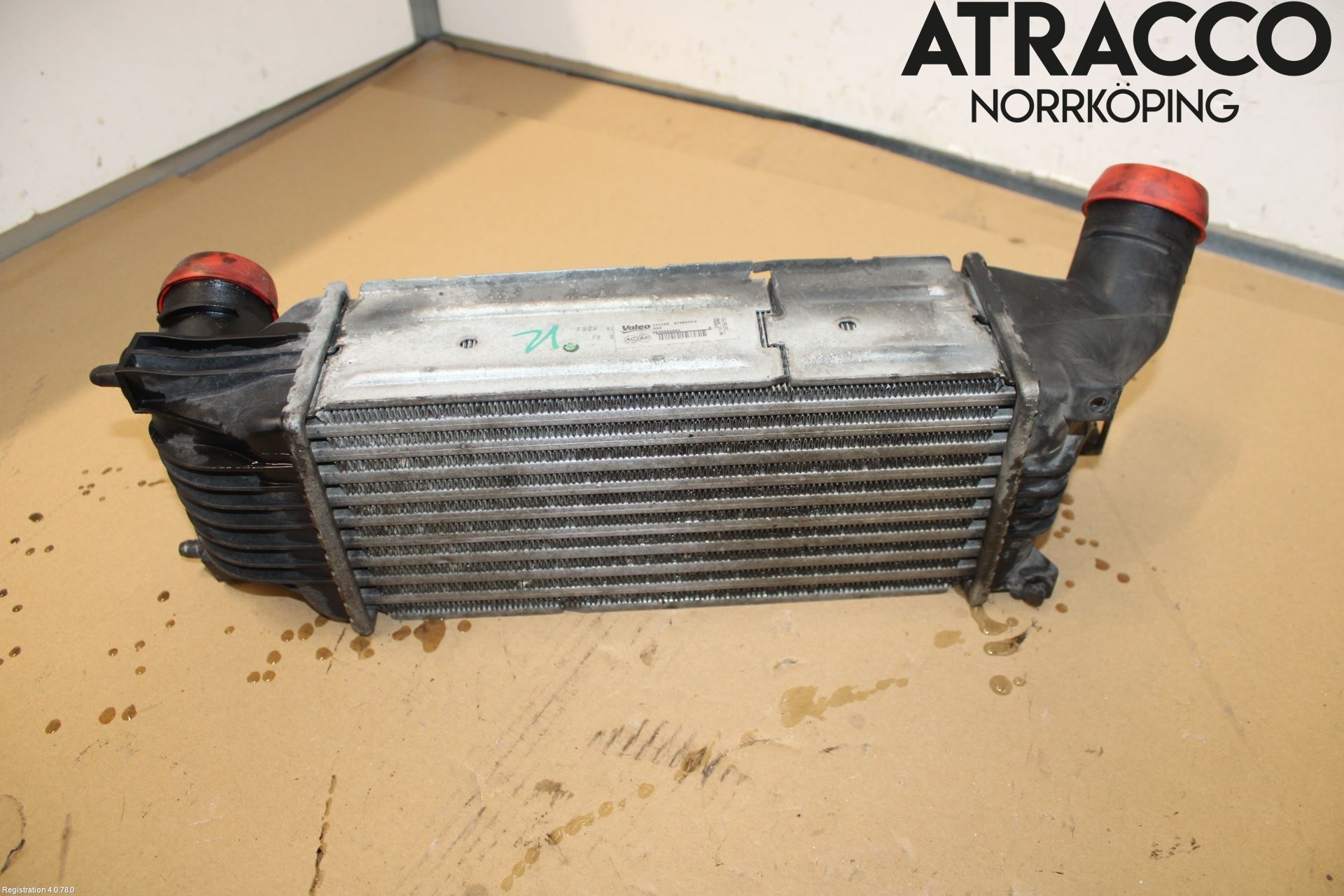 Peugeot 407 Laddluft-Intercooler Kyl