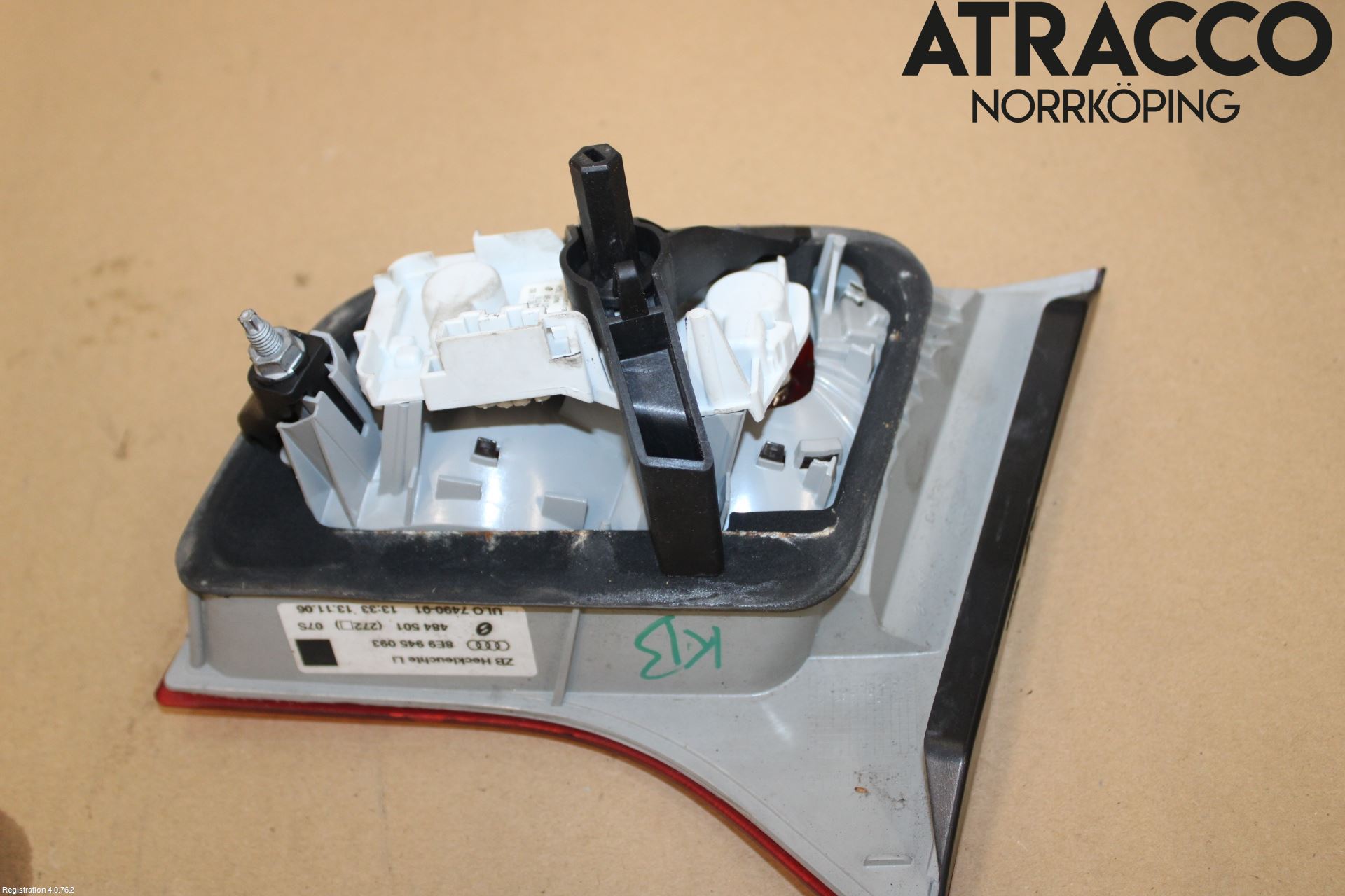 Audi A4/S4 05-07 Bakljus Lucka Vä