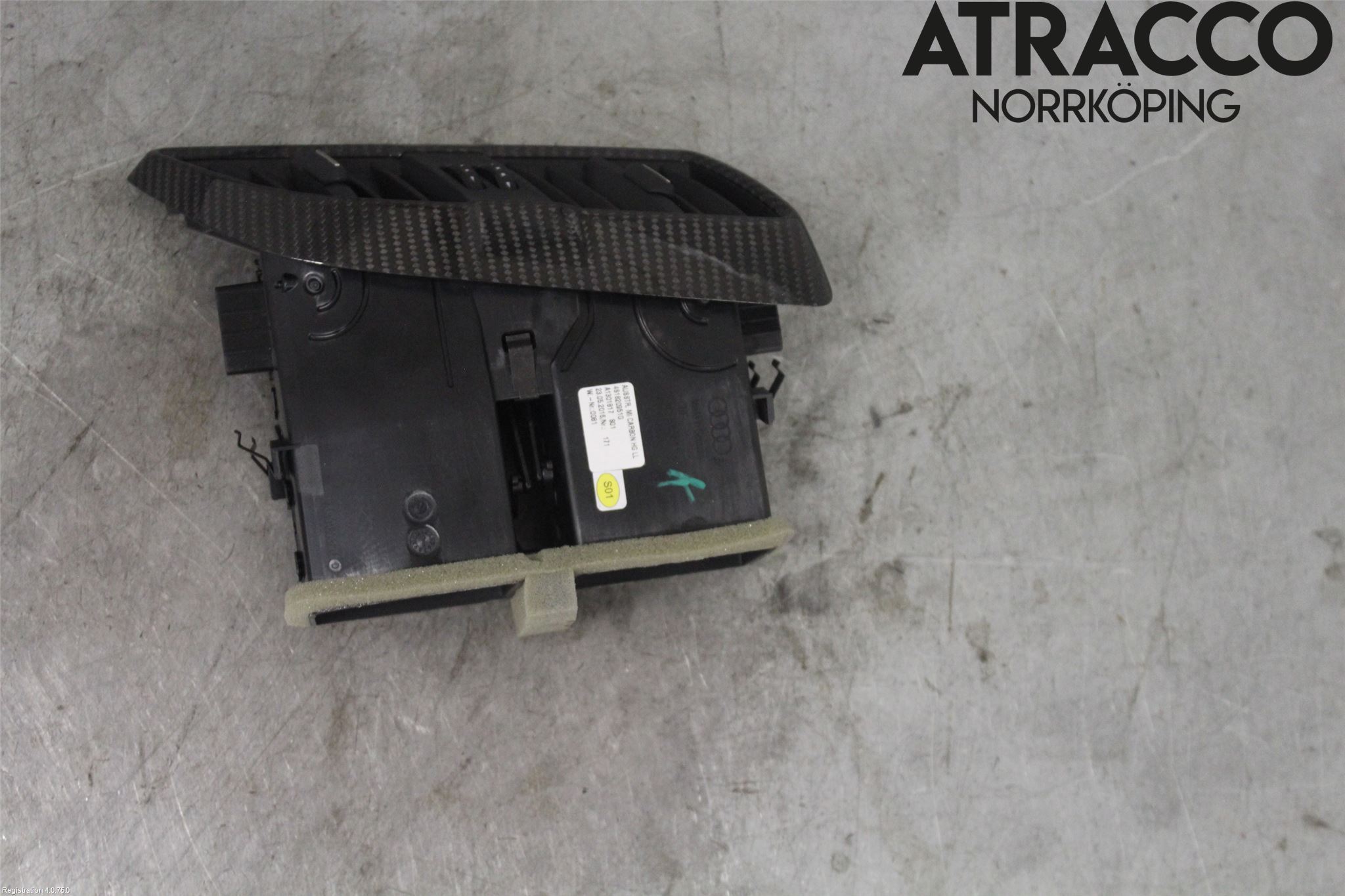 Audi R8 Defrosterkanal-Munstycke