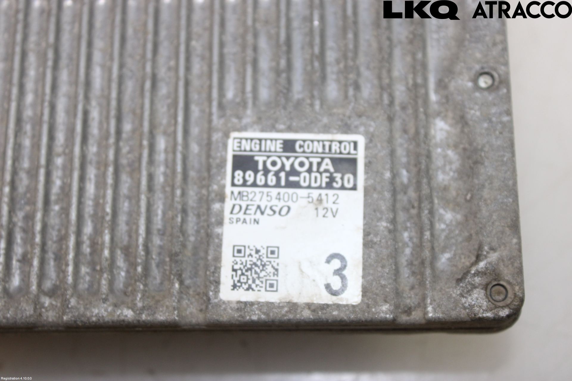 Toyota YARIS XP130 12-14 Styrenhet Insprut Bensin
