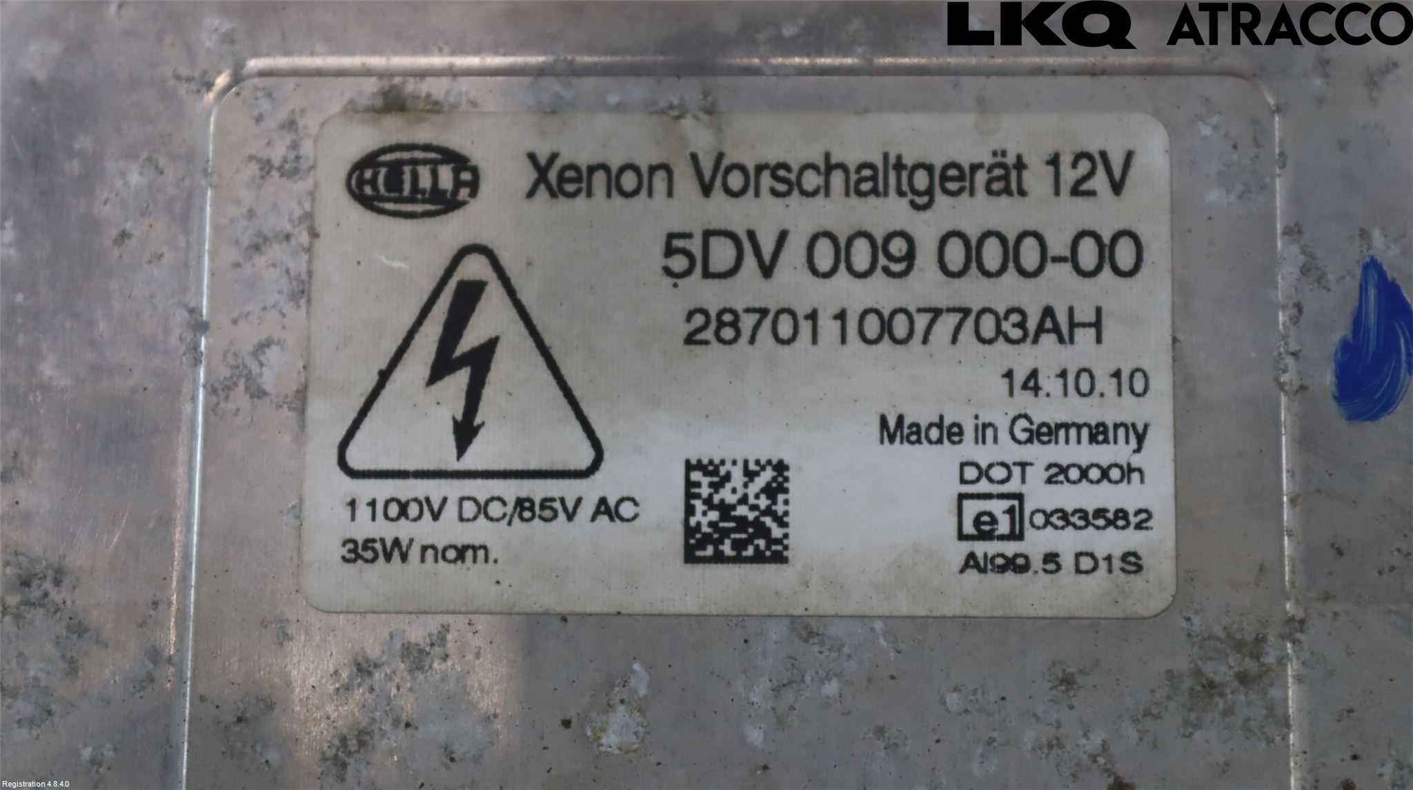 Volkswagen VW GOLF VI 09-13 Styrenhet Strålkastare
