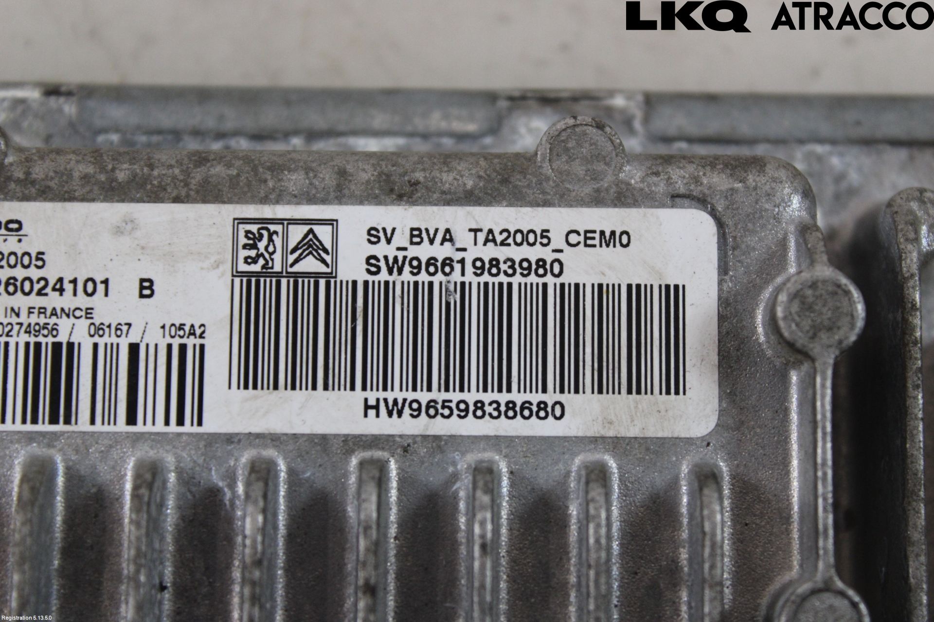 Peugeot 307     05-08 Styrenhet Växellåda