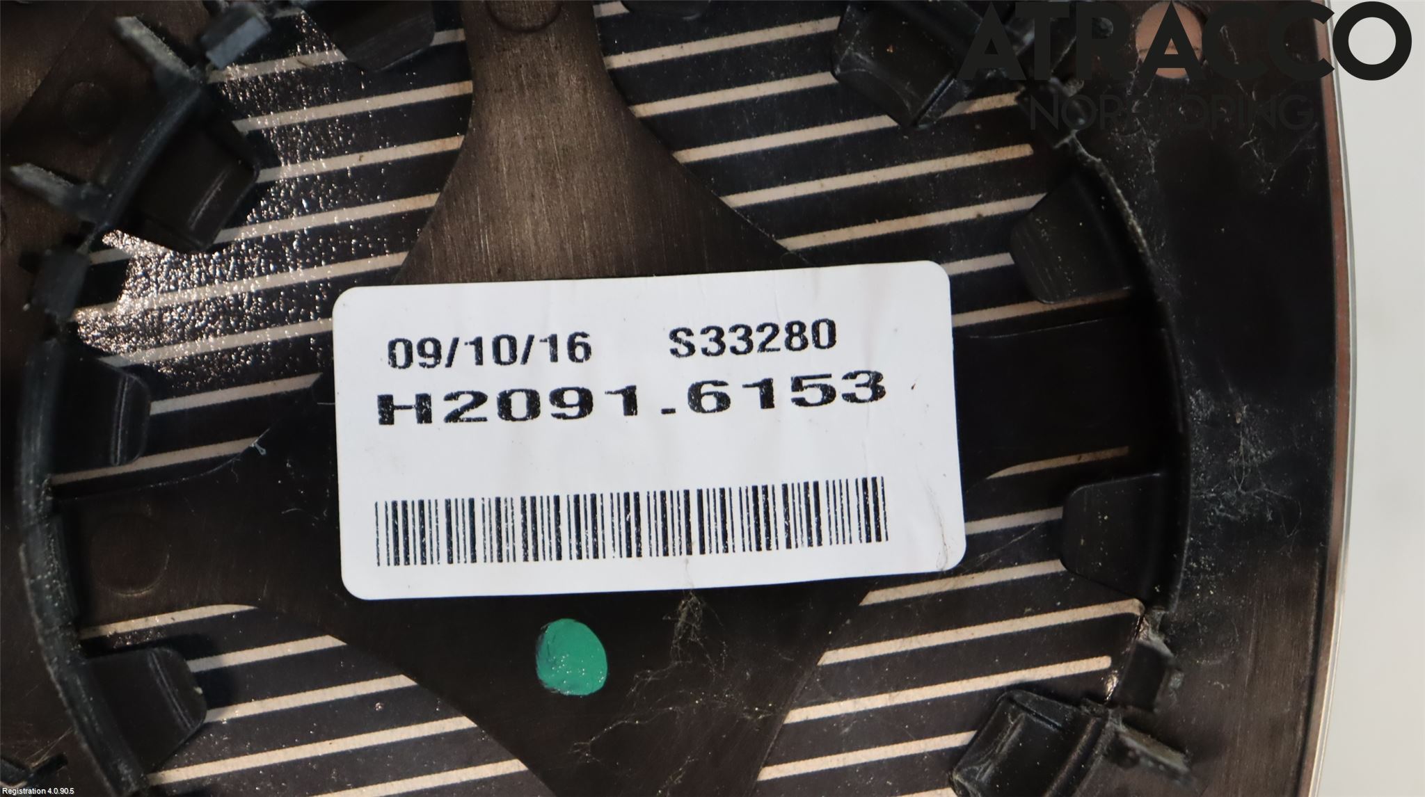 Jaguar F-PACE Spegelglas Vä