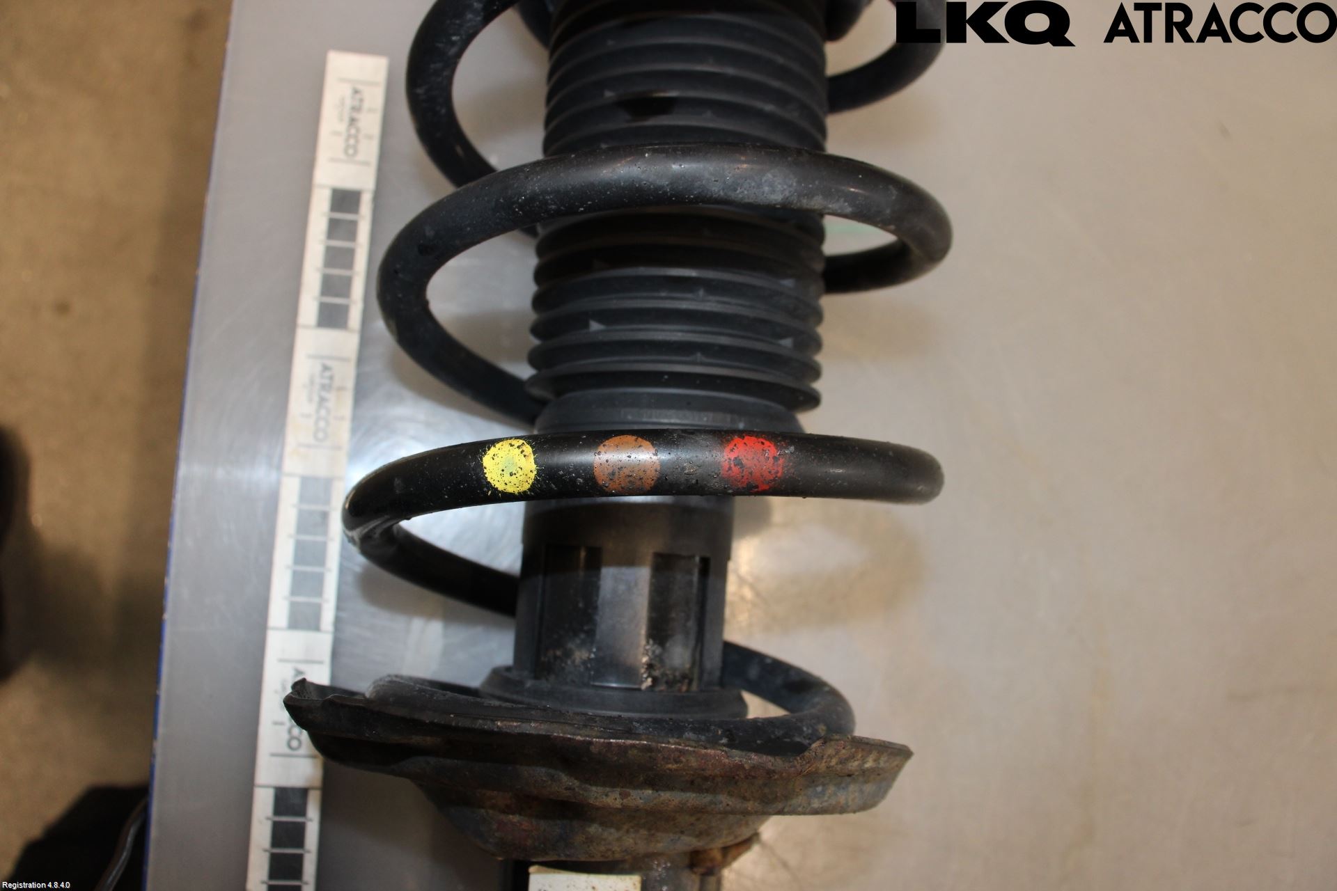 Volkswagen VW TIGUAN 16-24 Fjäderben Fram Vänster