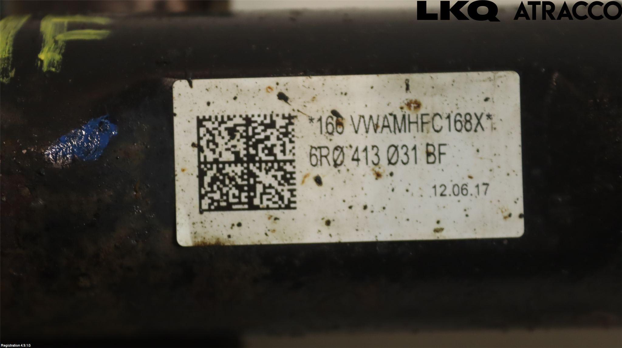 Skoda RAPID Fjäderben Fram Höger