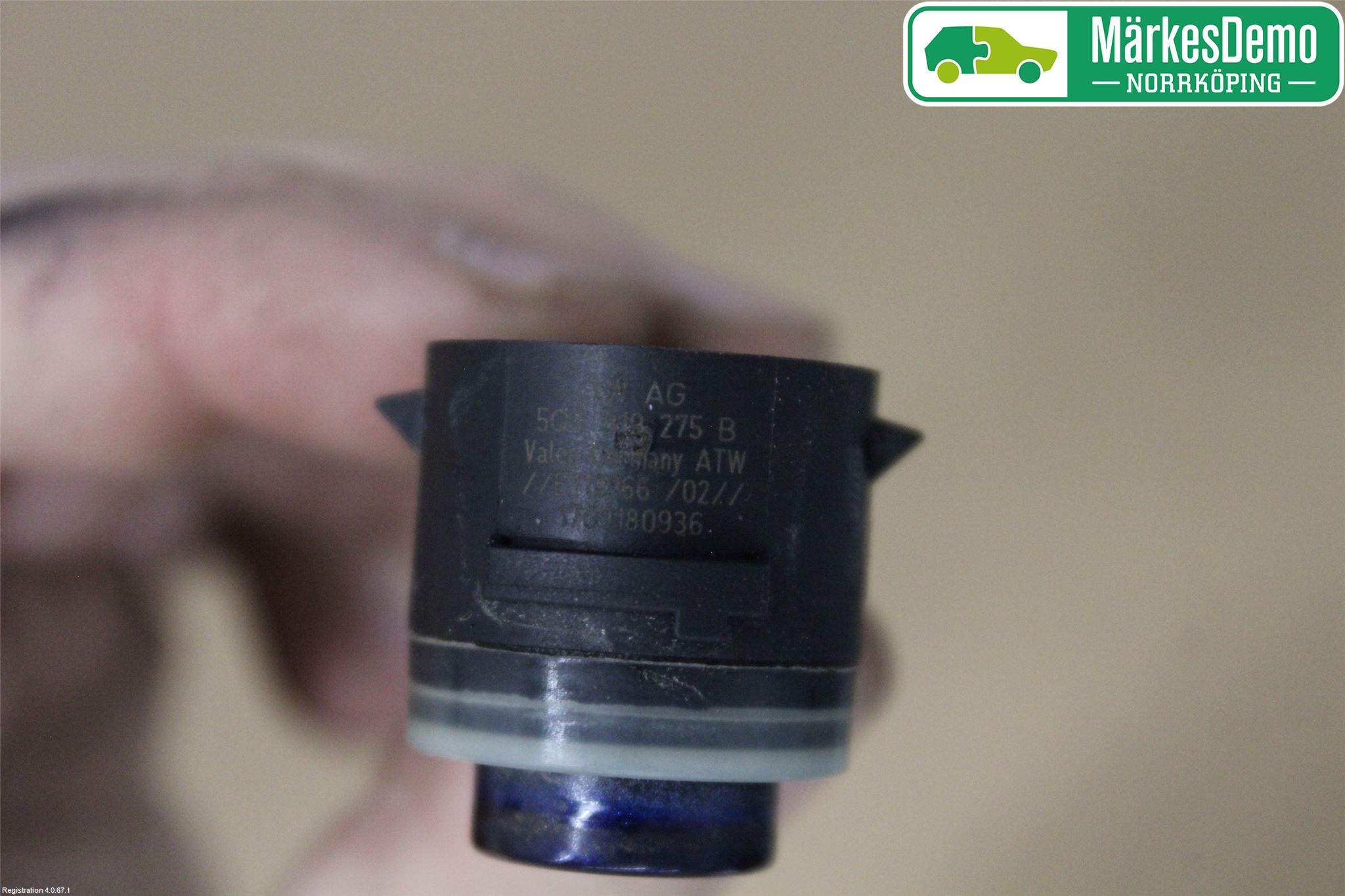 Volkswagen VW GOLF / E-GOLF VII 13-20 Parkeringshjälp Backsensor