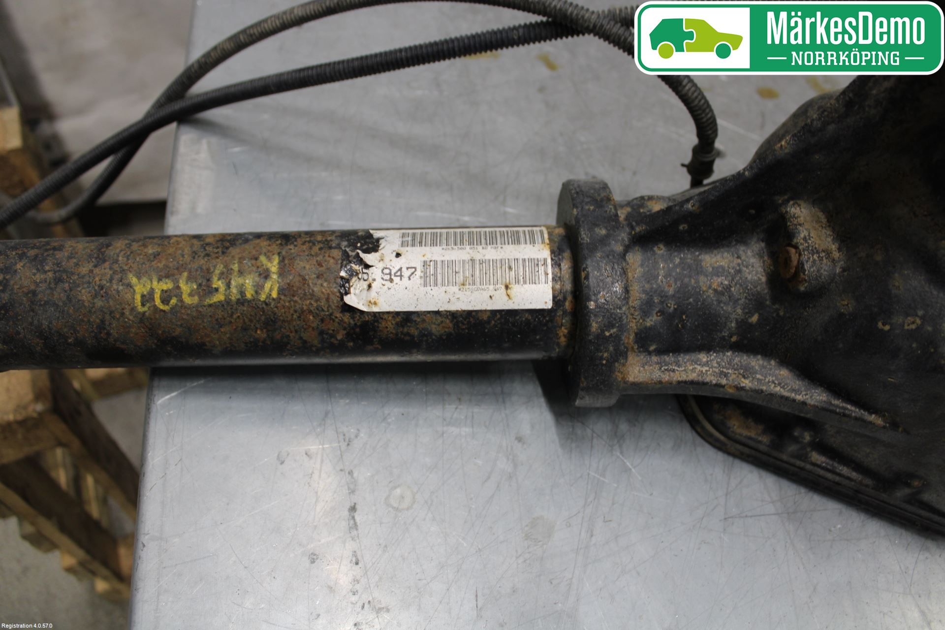 Volkswagen VW CADDY 16-20 Bakaxel