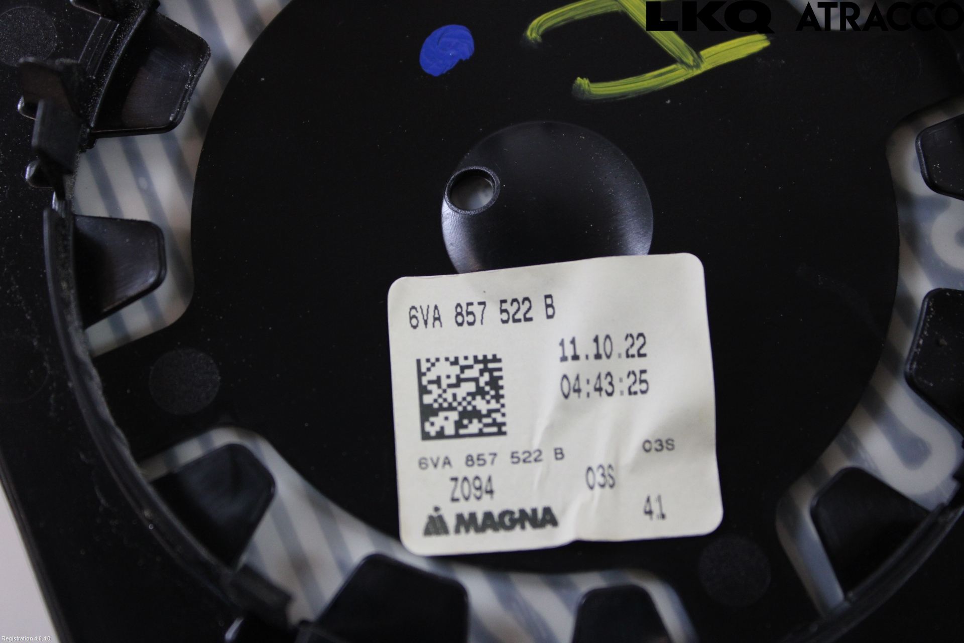 Skoda FABIA 22- Spegelglas Hö