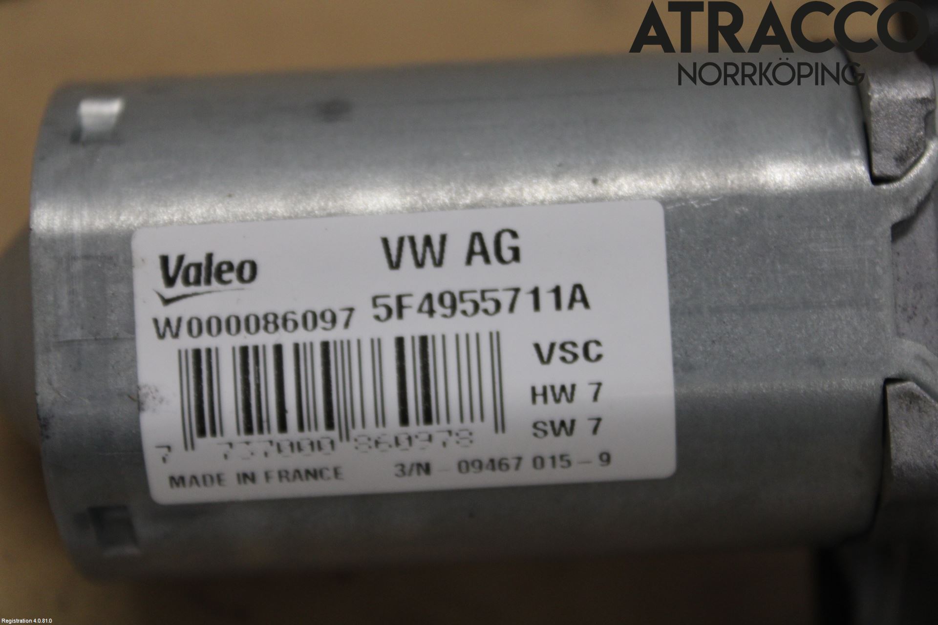 Seat LEON 13-20 Torkarmotor Baklucka