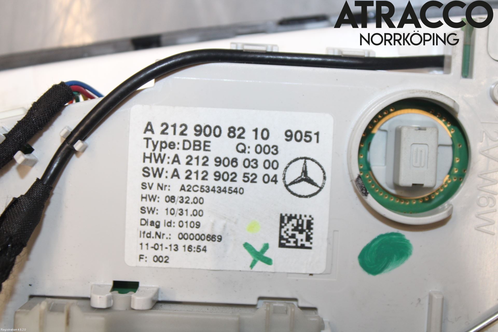 Mercedes-Benz MB CLS (C218/X218) 11-17 Innerbelysning