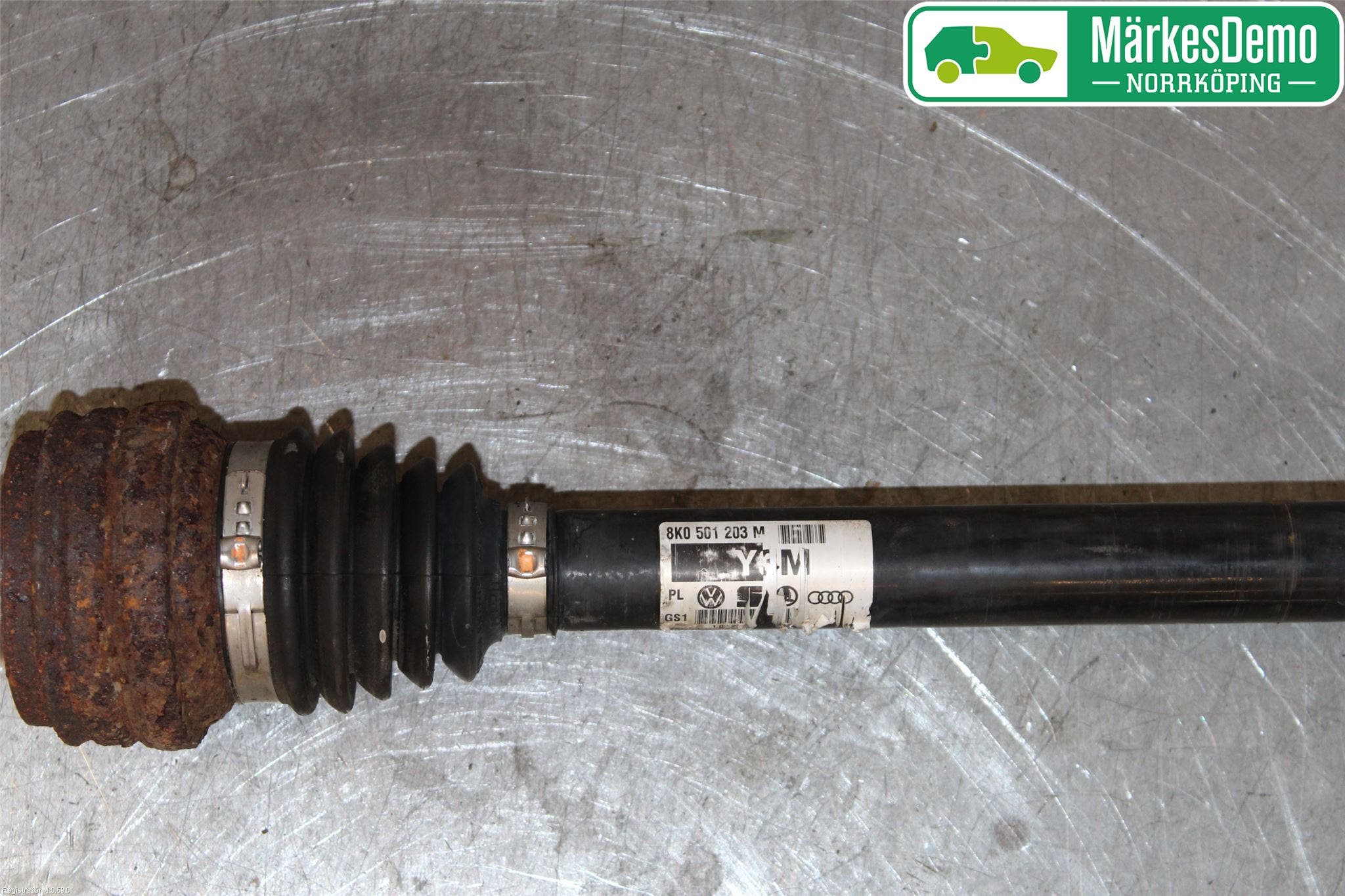Audi A4 12-15 Drivaxel Bak Höger