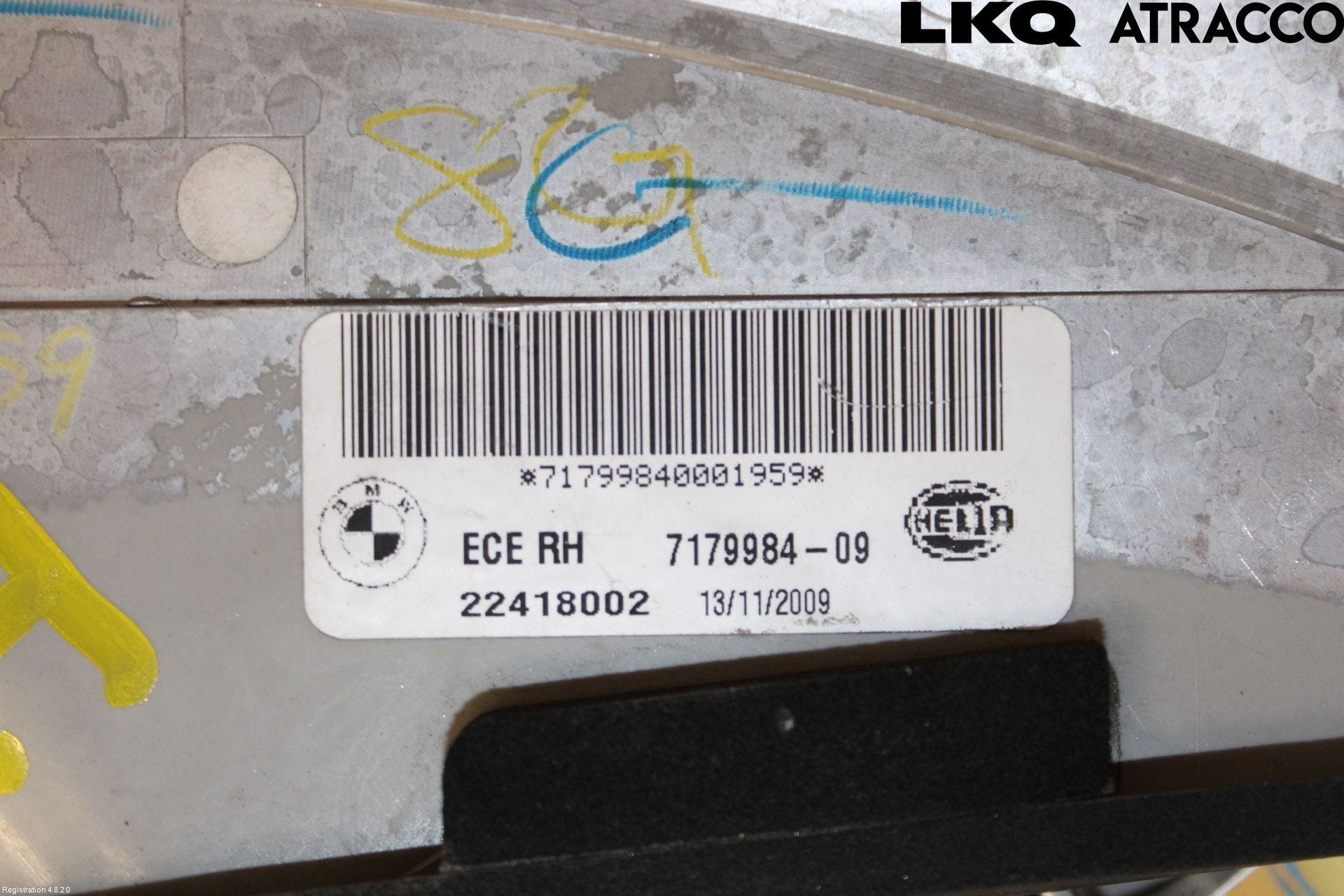 BMW X6 E71/E72 08-14 Bakljus Höger