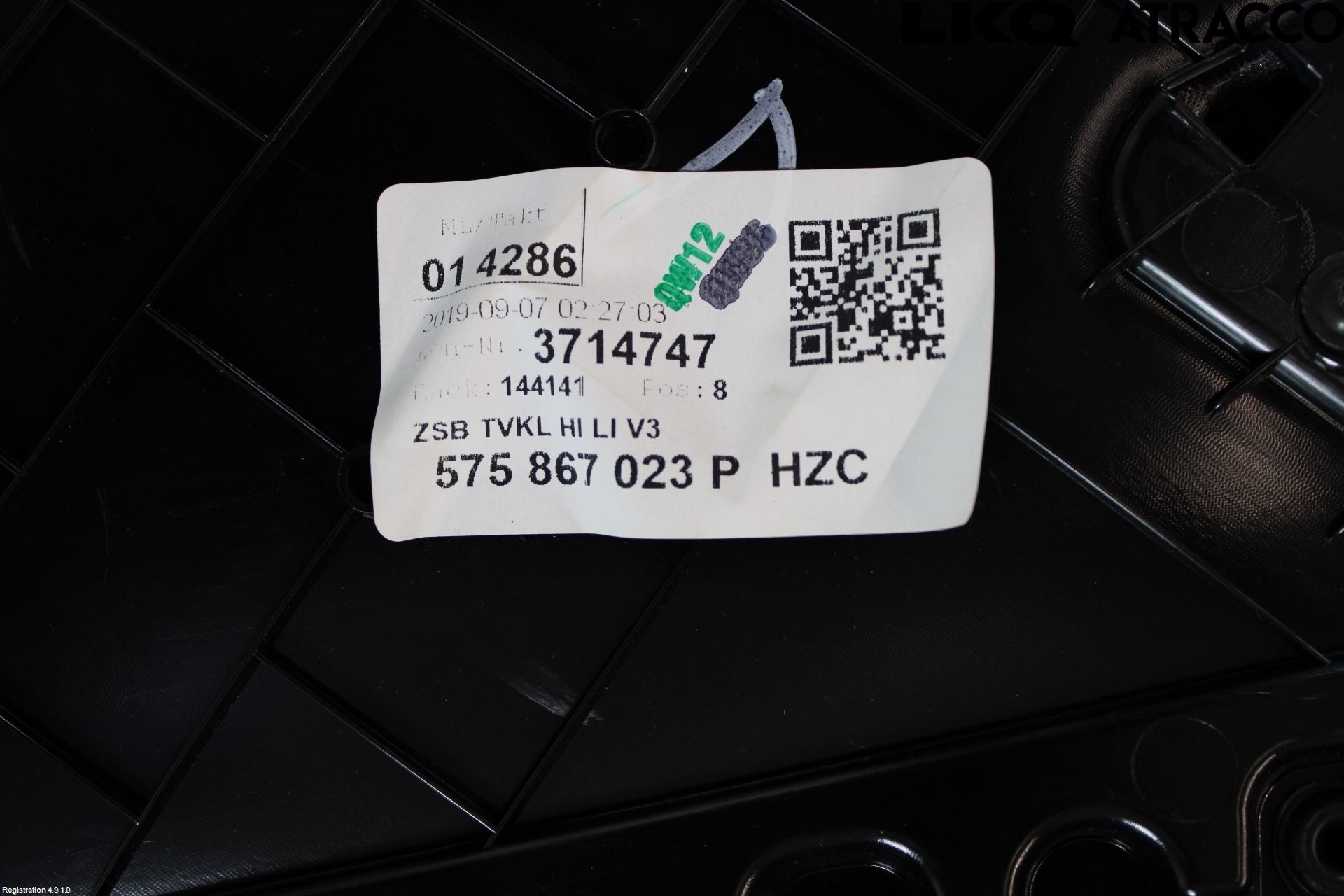 Seat ATECA 16->> Dörrklädsel Vä