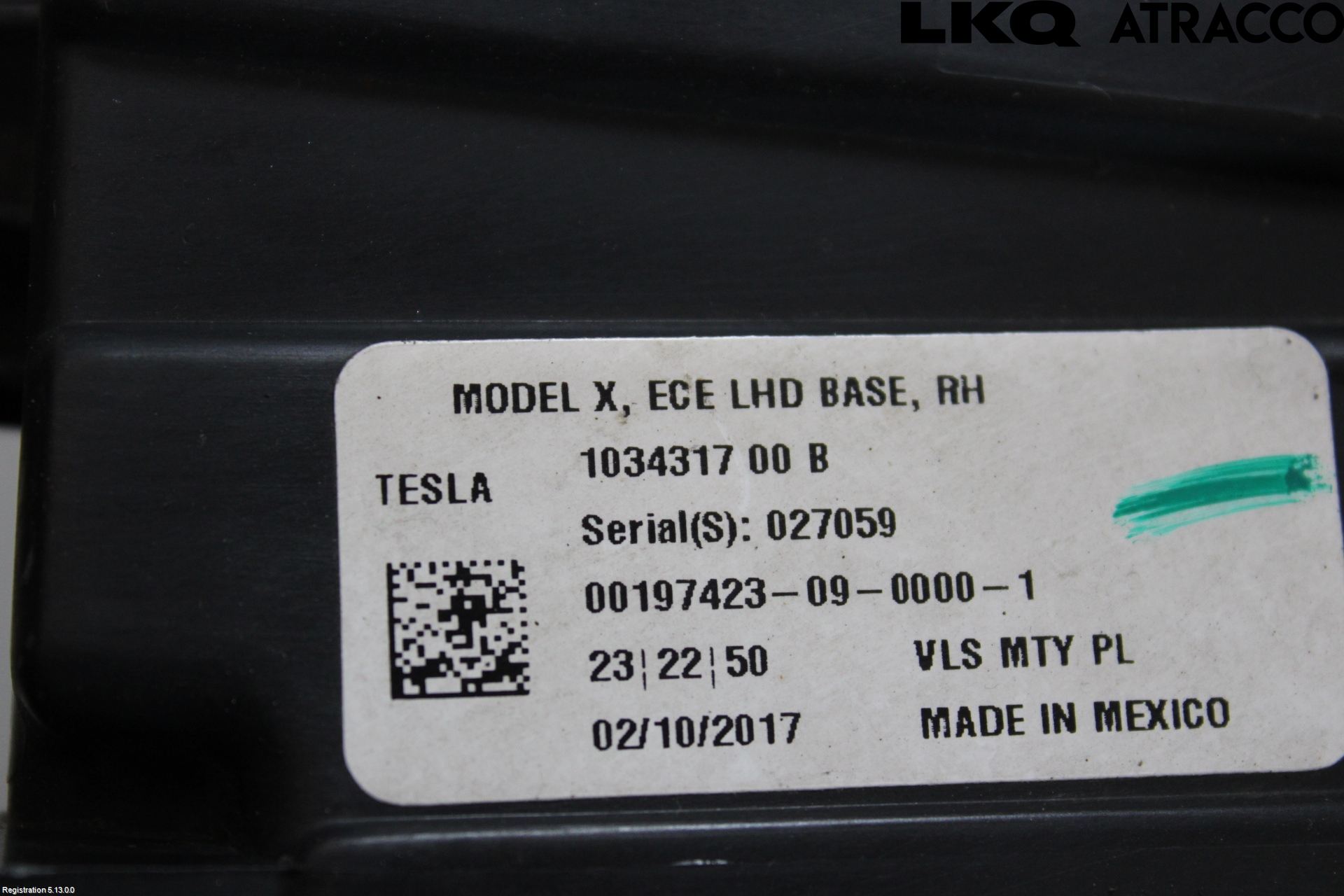 Tesla MODEL X 16- Strålkastare Höger