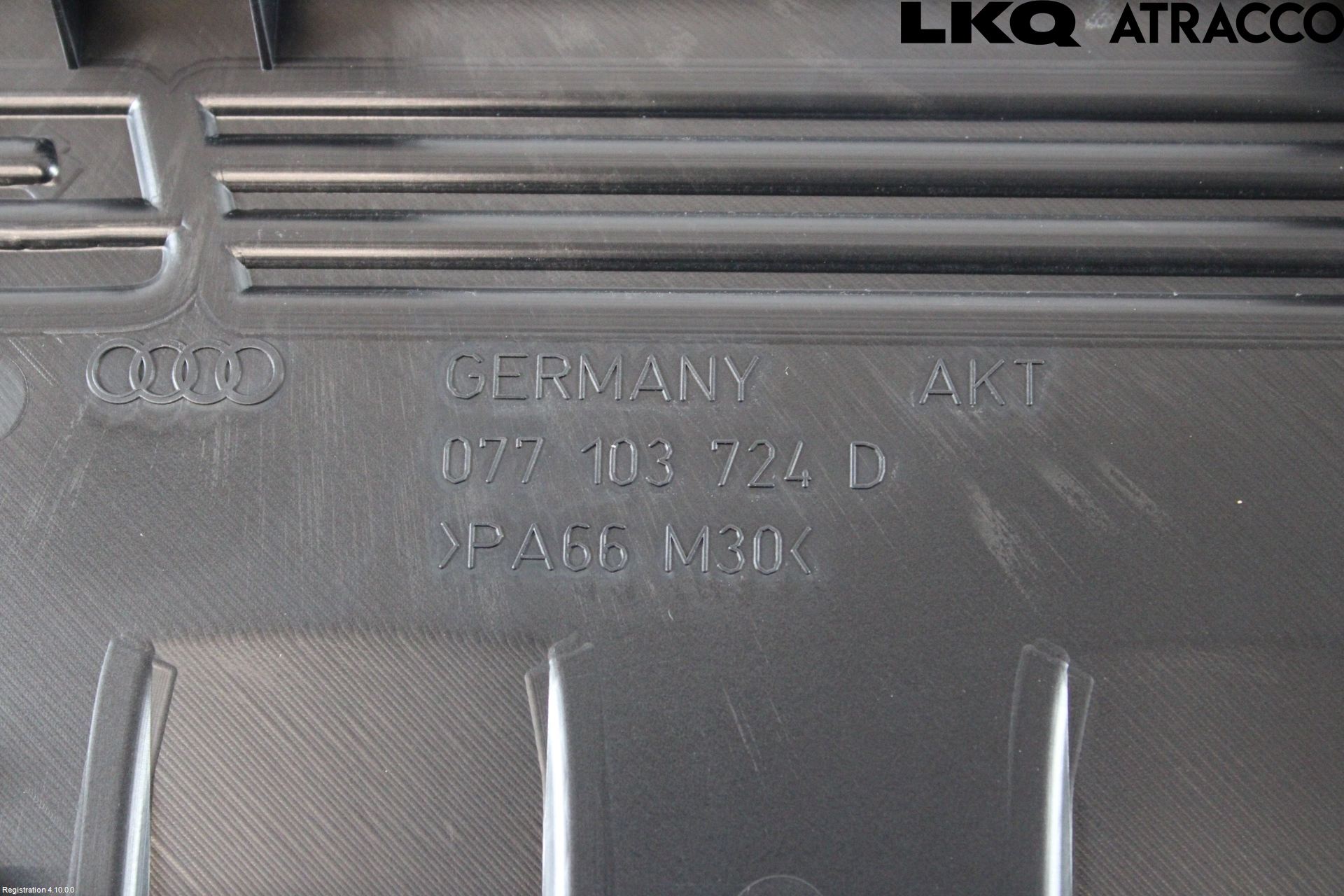 Audi A8/S8 4D 94-02 Motorkåpa