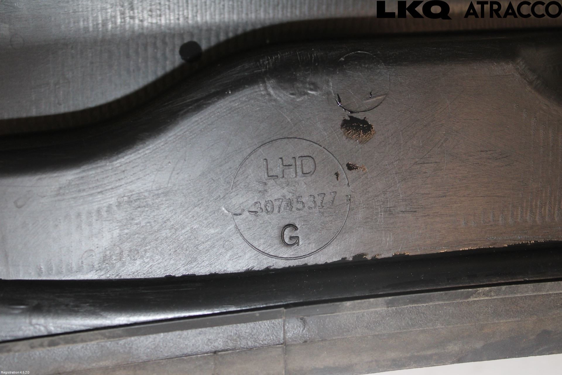 Volvo V50 08-12 Torpedplåt-Torpedplast