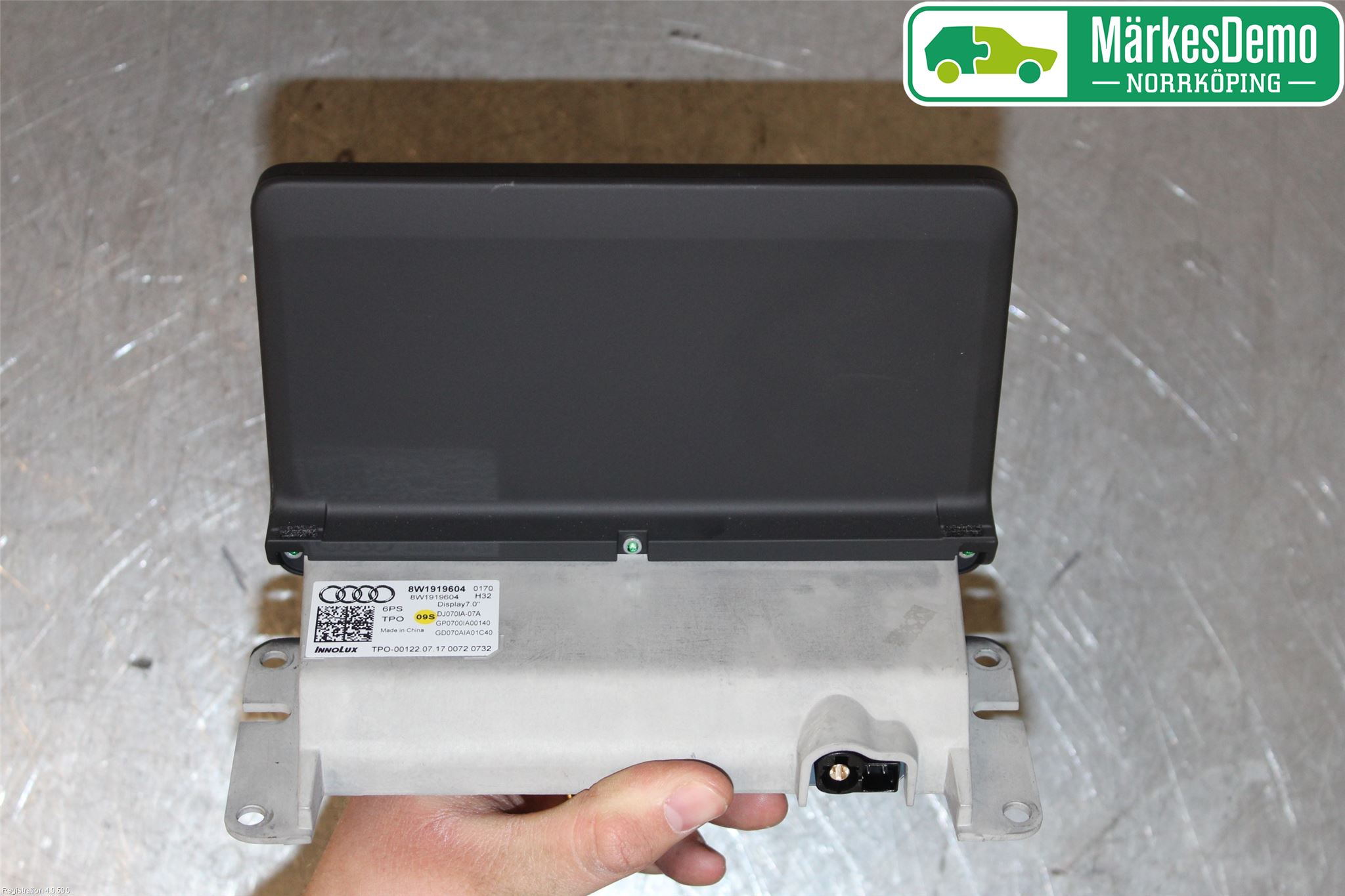 Audi A4/S4 B9 16-19 Bildskärm