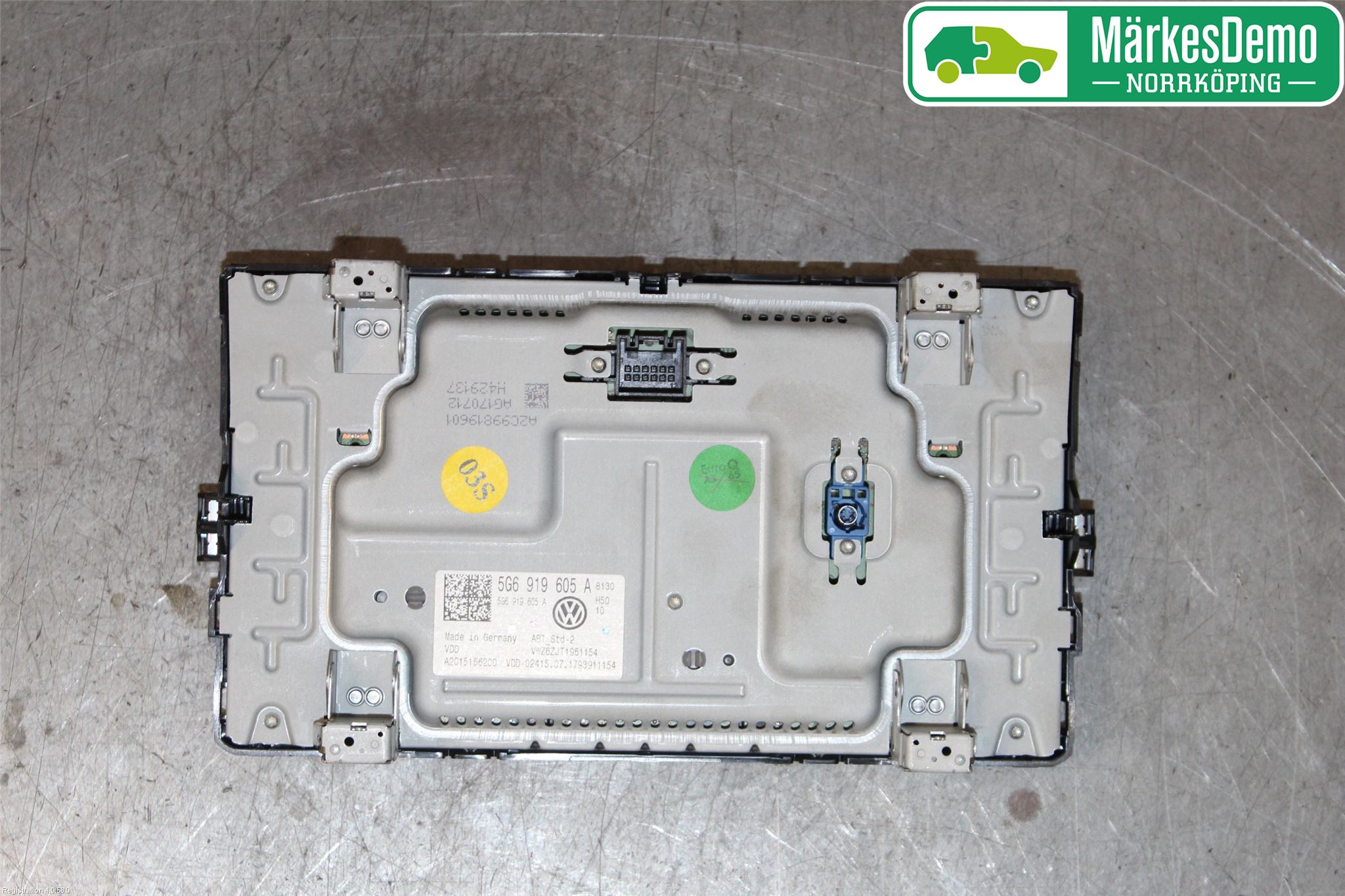 Volkswagen VW PASSAT 15-19 Multifunktionsdisplay
