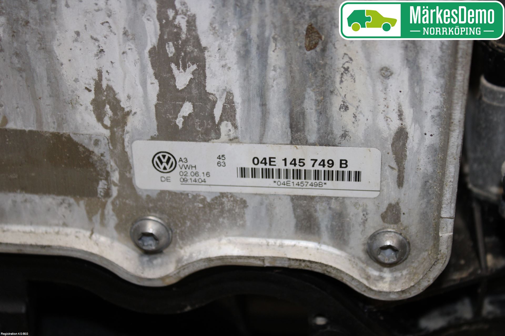 Volkswagen VW GOLF / E-GOLF VII 13-20 Motor Bensin