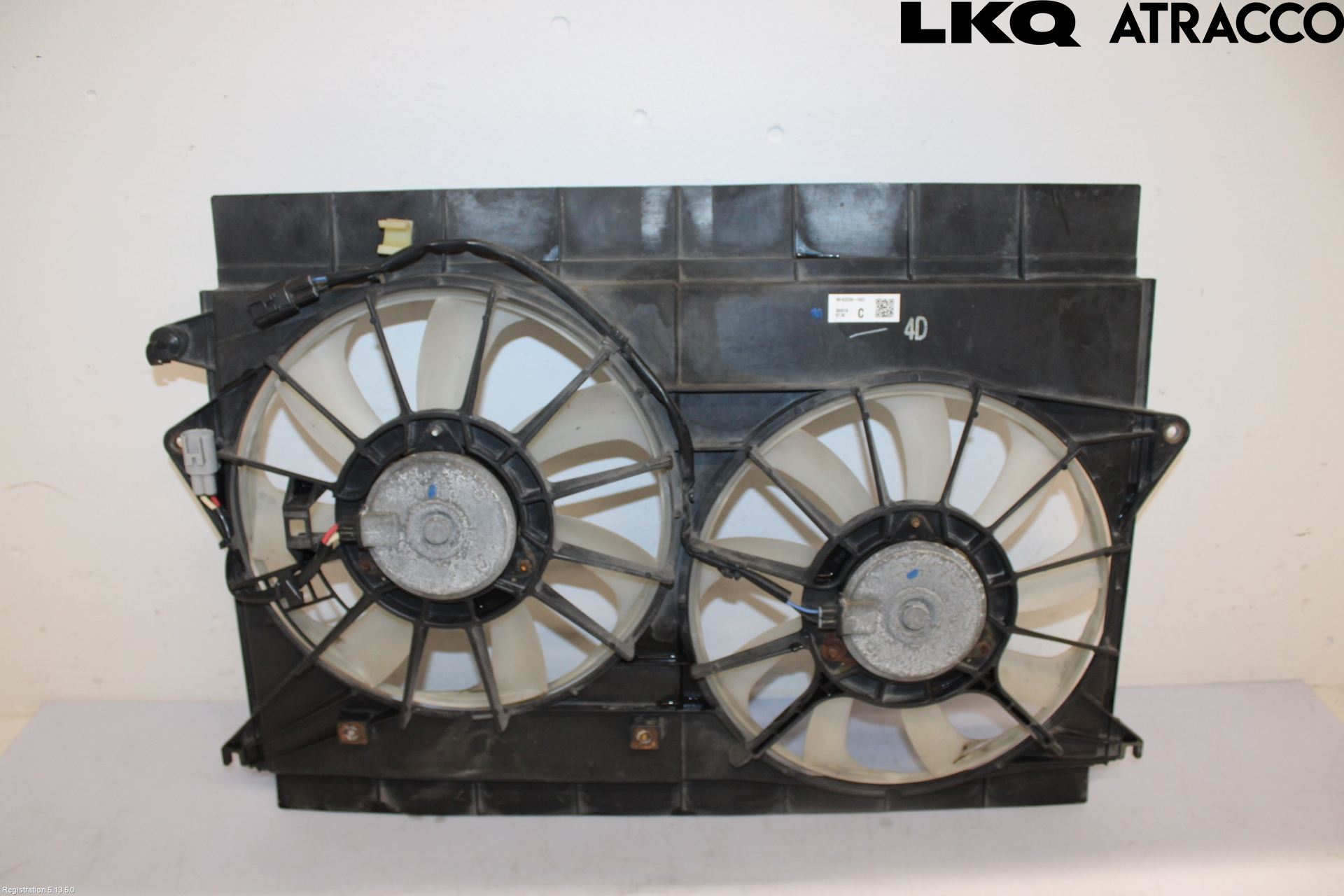 Toyota AURIS 07-09 Kylfläkt El