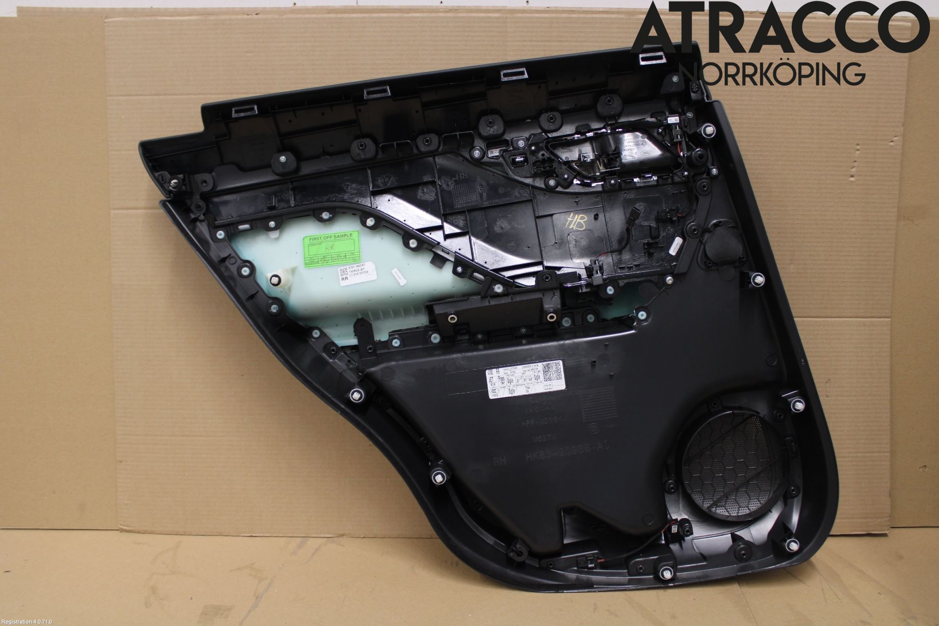 Jaguar F-PACE Dörrklädsel Hö