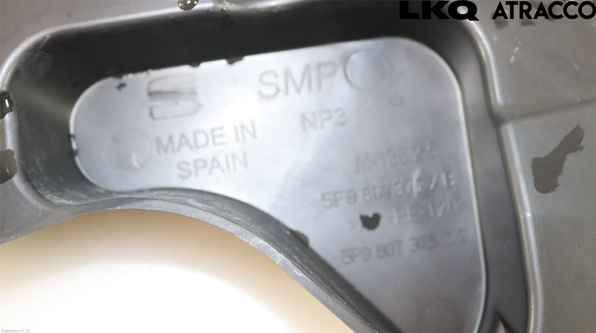 Seat LEON 13-20 Stötfångarfäste Bak Vä