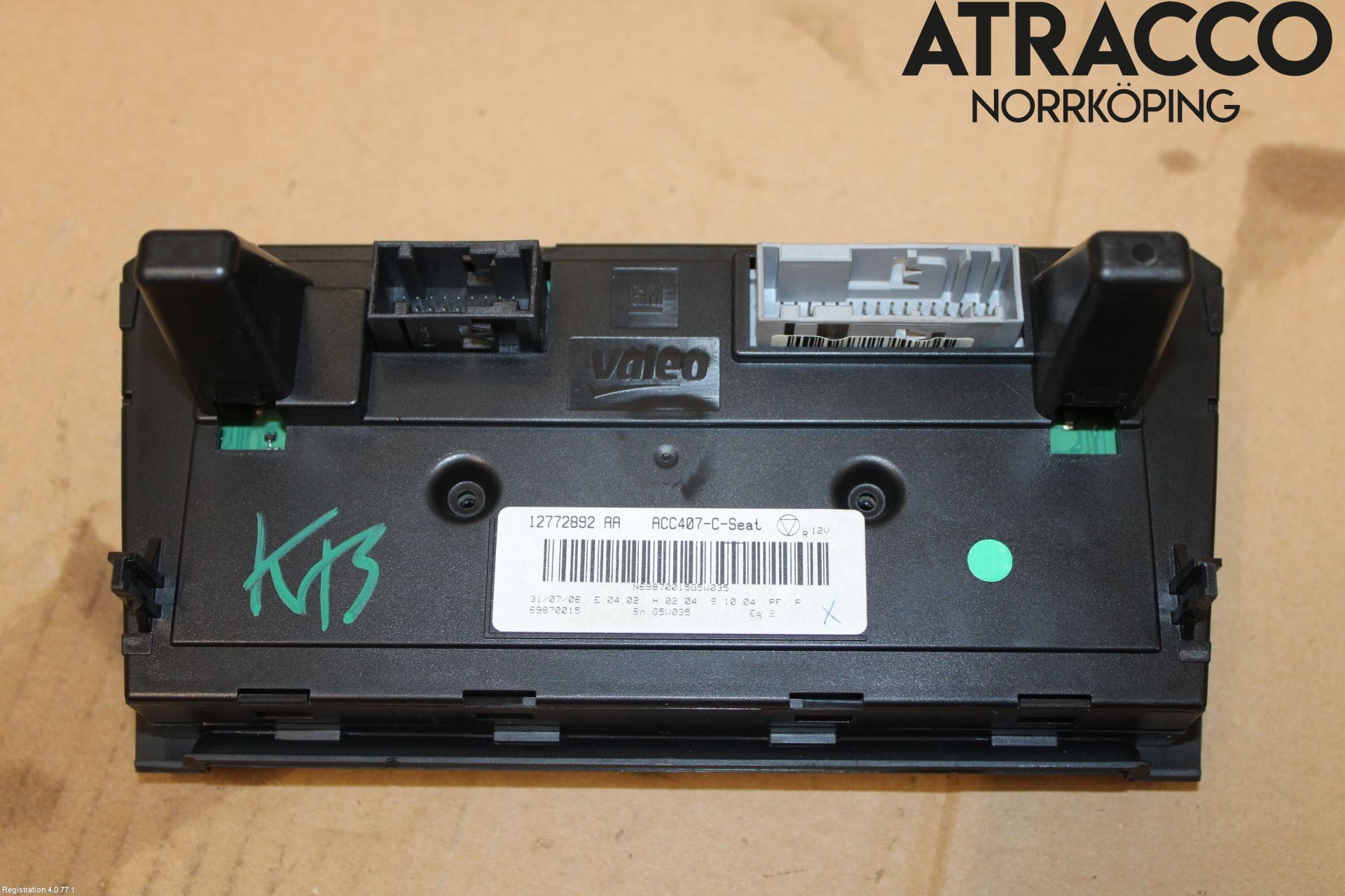 Saab 9-3 VER 2 Värmereglage