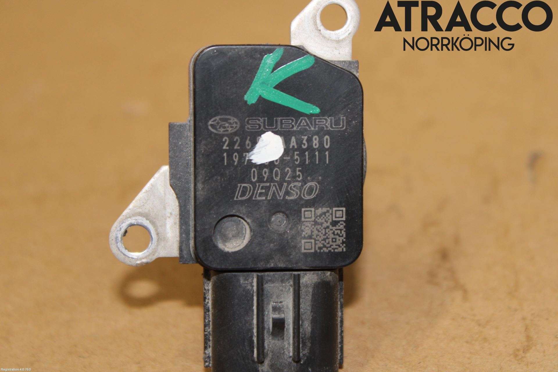 Subaru OUTBACK 10-15 Injluftmassamätare