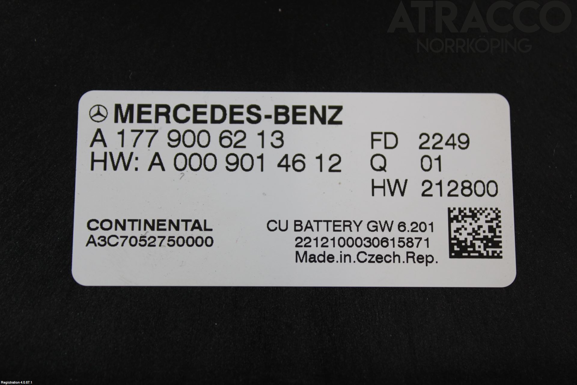 Mercedes-Benz MB GLC-KLASS (X254) 22- Styrenhet Växellåda
