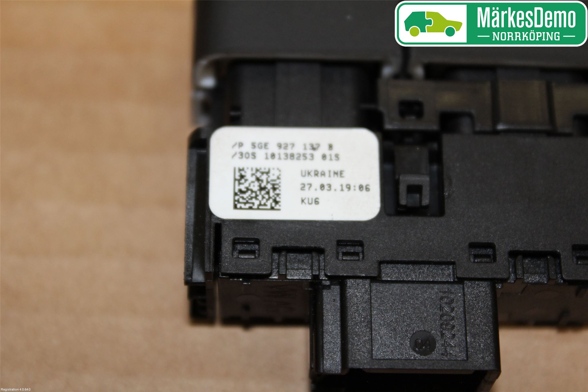 Volkswagen VW GOLF / E-GOLF VII 13-20 Strömställare Multifunktion