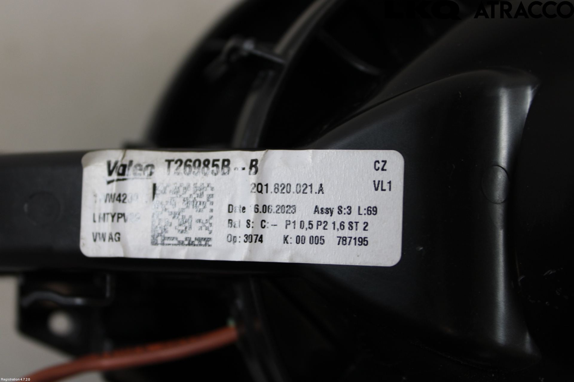 Skoda SCALA 19- Värmefläkt