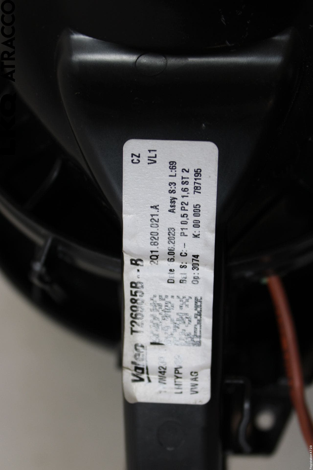 Skoda SCALA 19- Värmefläkt