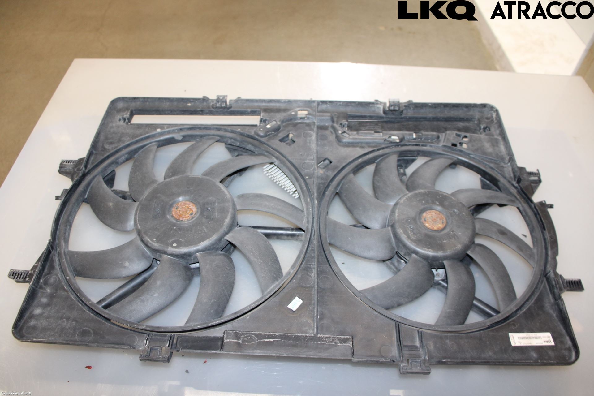 Audi A4/S4 08-11 Kylfläkt El