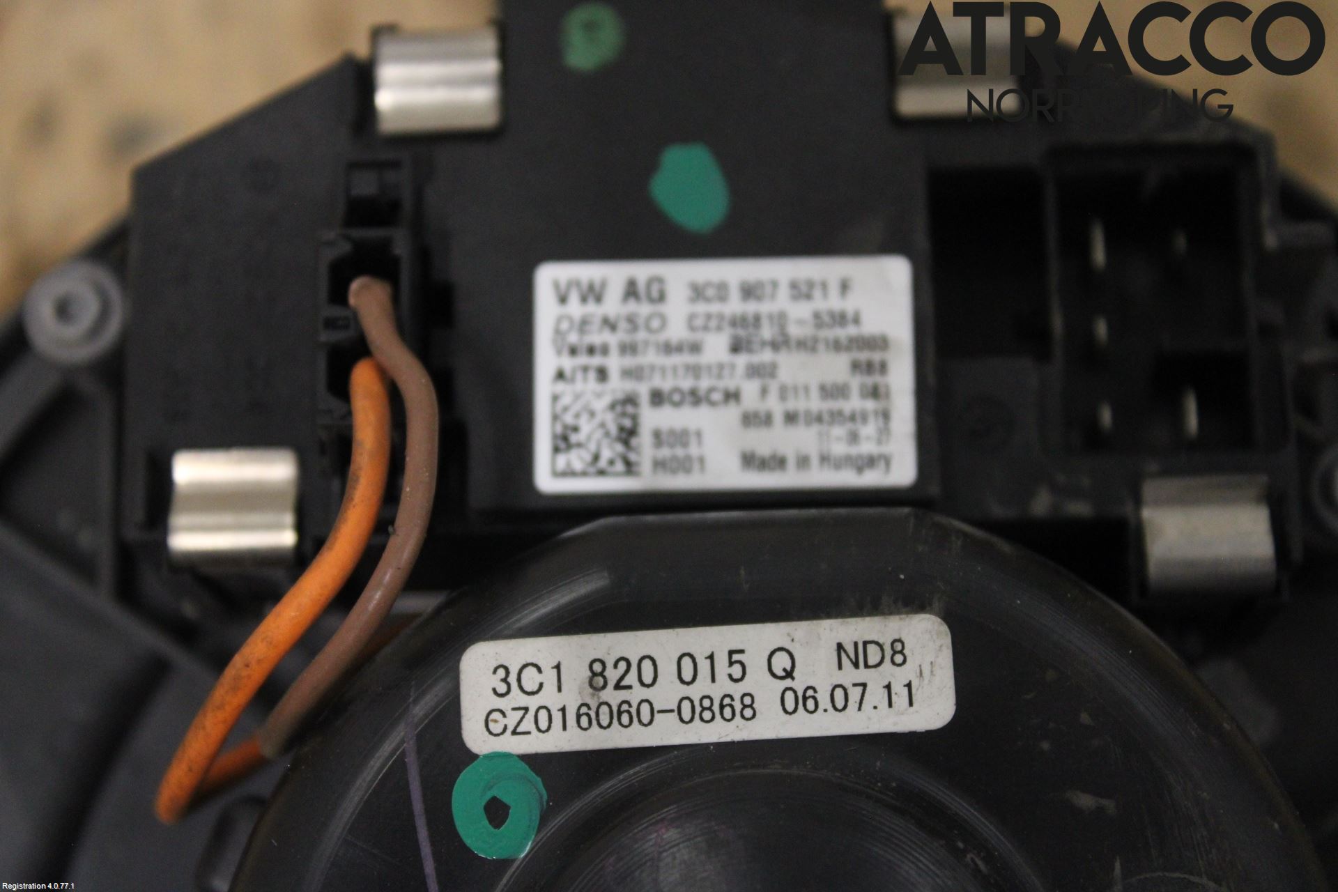 Volkswagen VW PASSAT 11-14 Värmefläkt