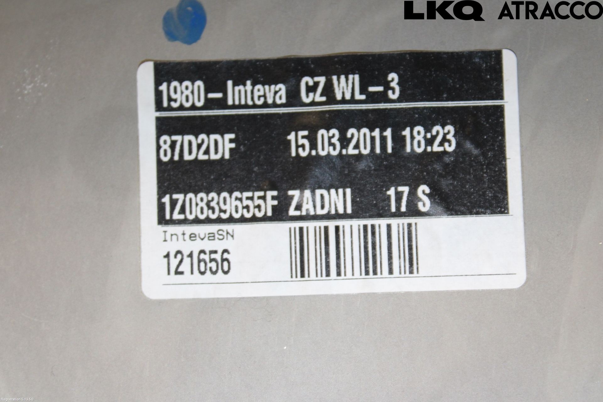 Skoda OCTAVIA (1Z) 05-13 Fönsterhiss El Kompl
