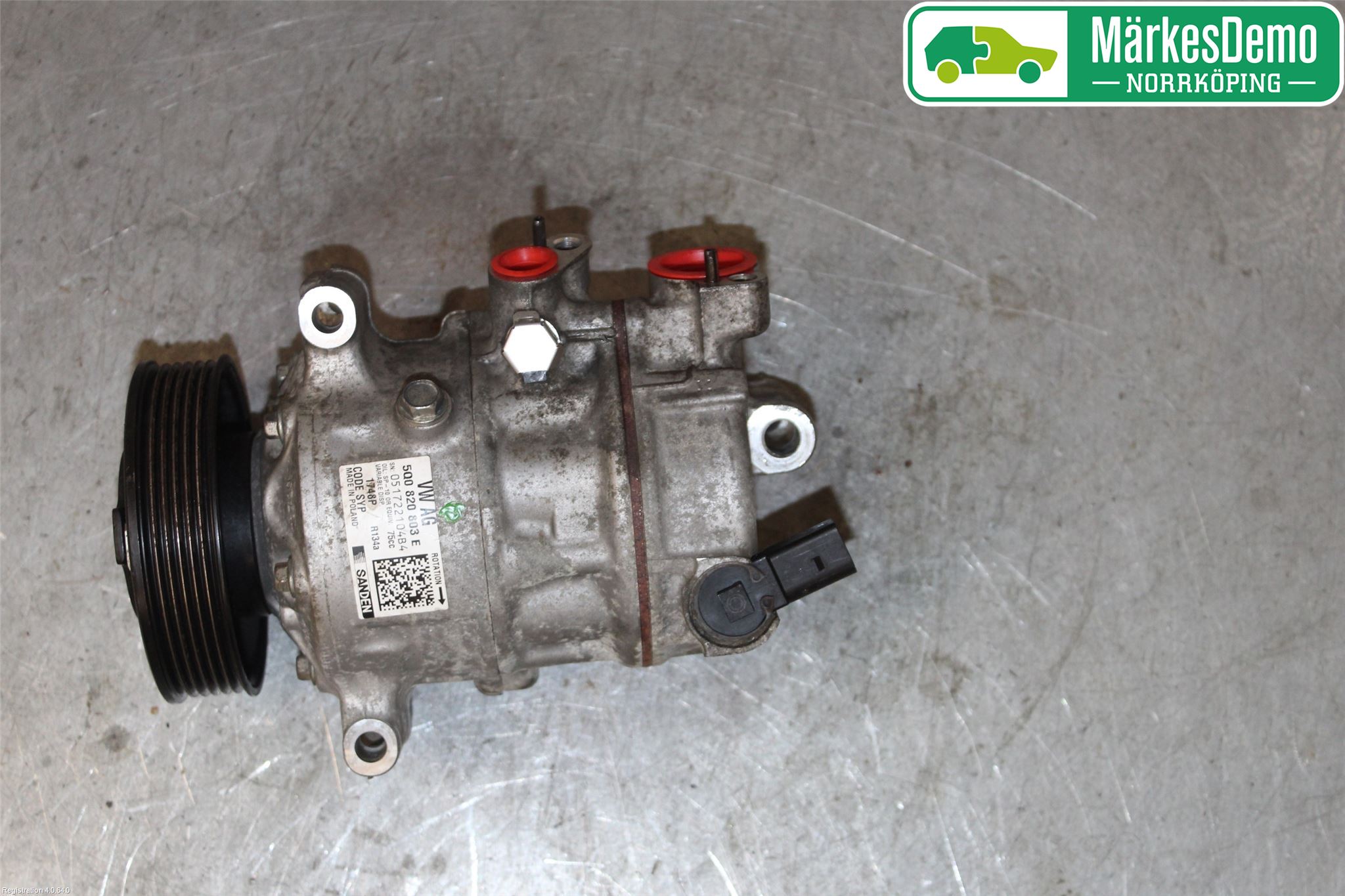 Volkswagen VW GOLF / E-GOLF VII 13-20 Ac Kompressor