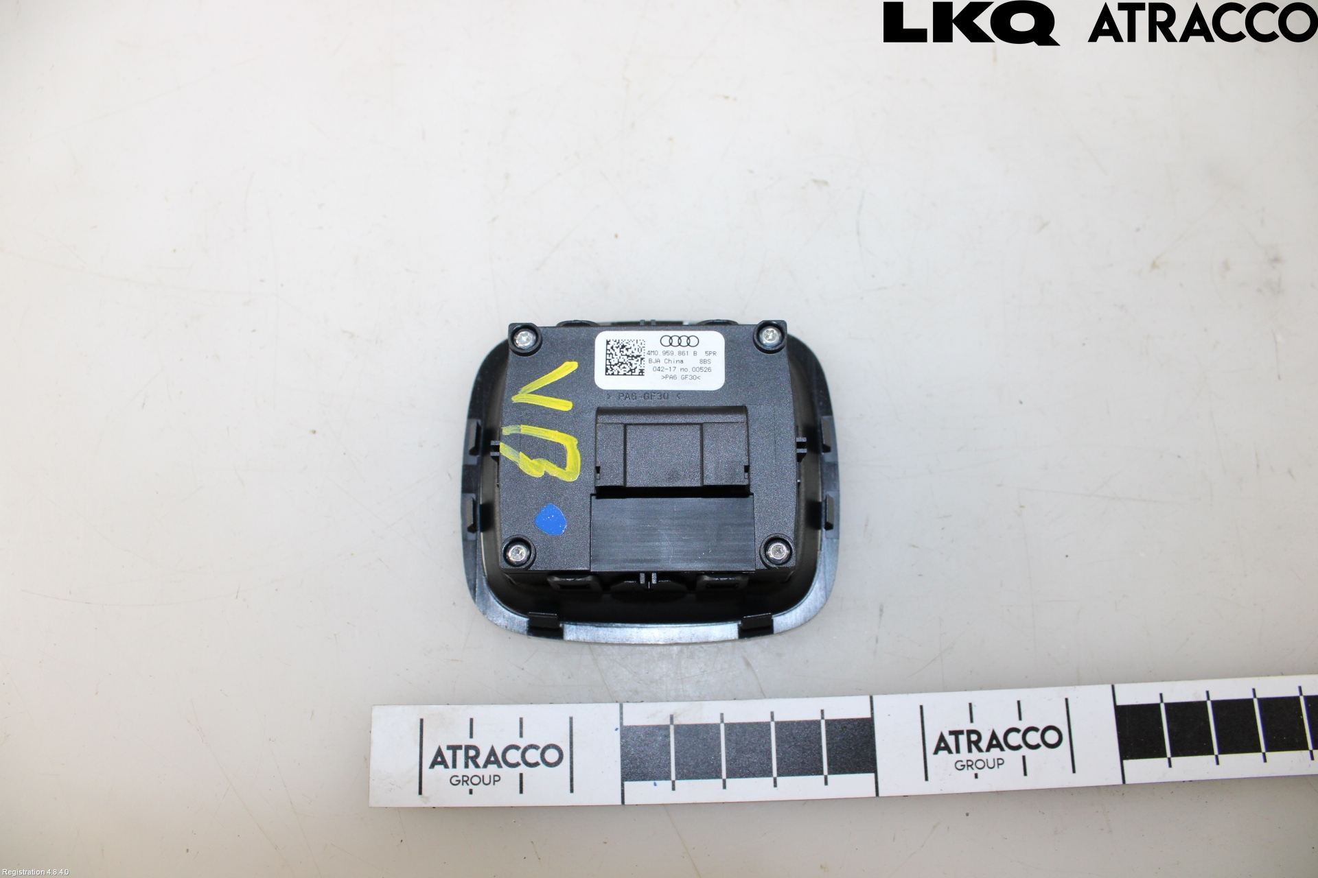 Audi Q7/SQ7 Strömställare Stolregler