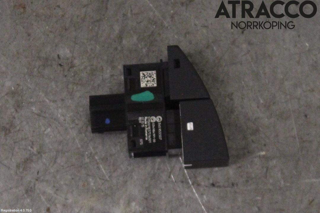 Skoda SUPERB 09-15 Strömställare Varnings