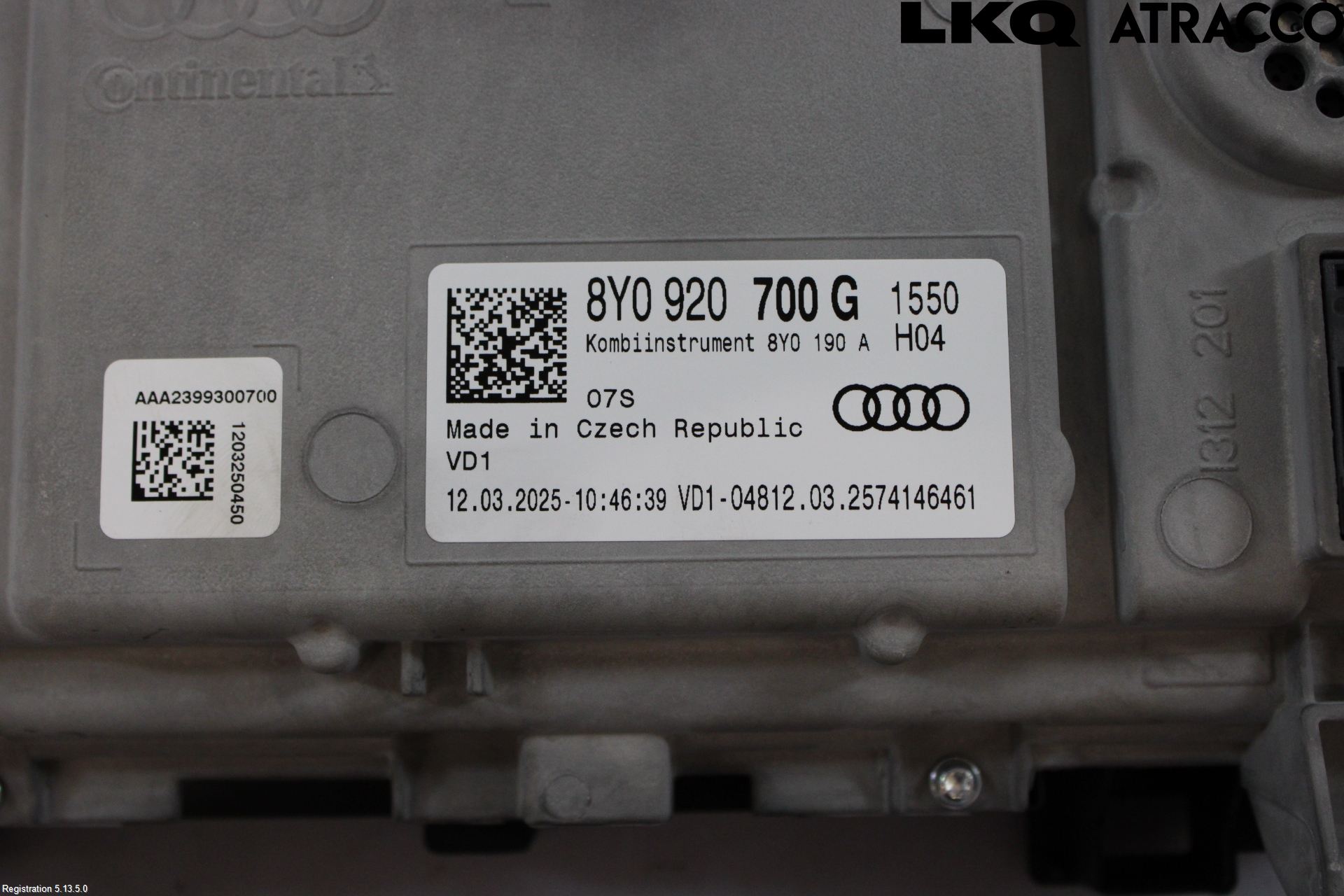 Audi A3/S3 8Y 21- Instrument Komb