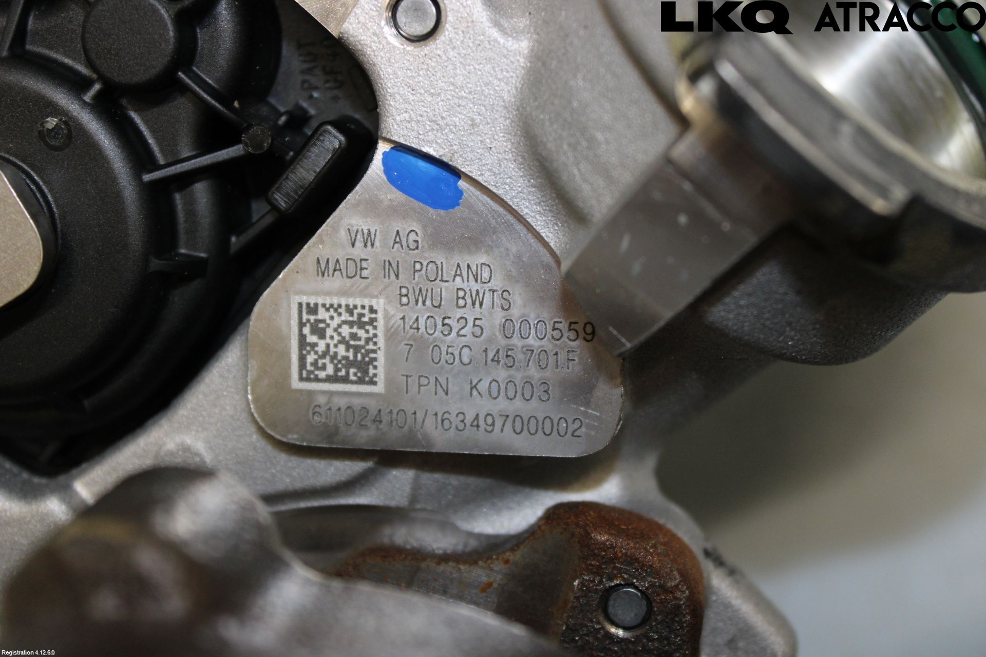 Seat ARONA Turboaggregat