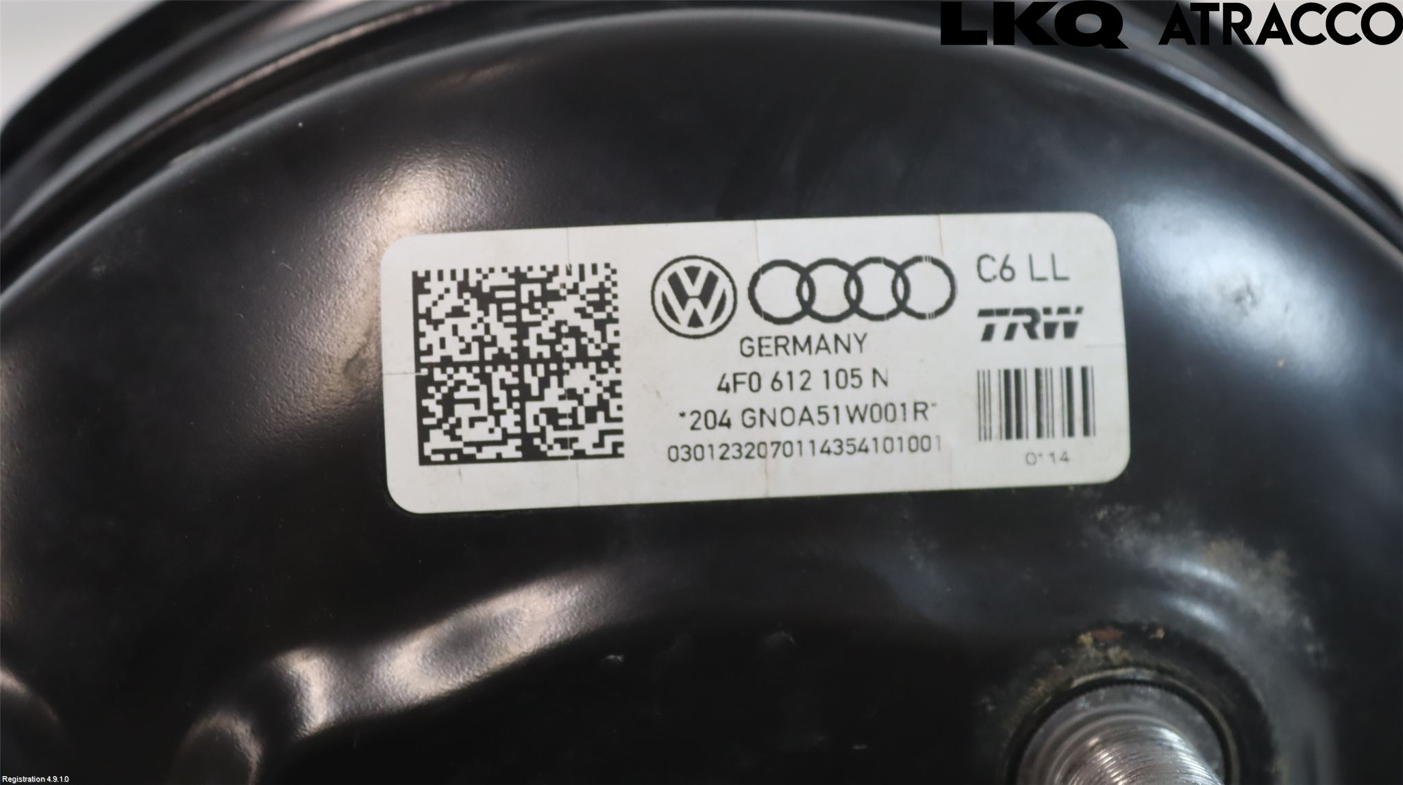 Audi A6/S6     05-11 Bromsservo