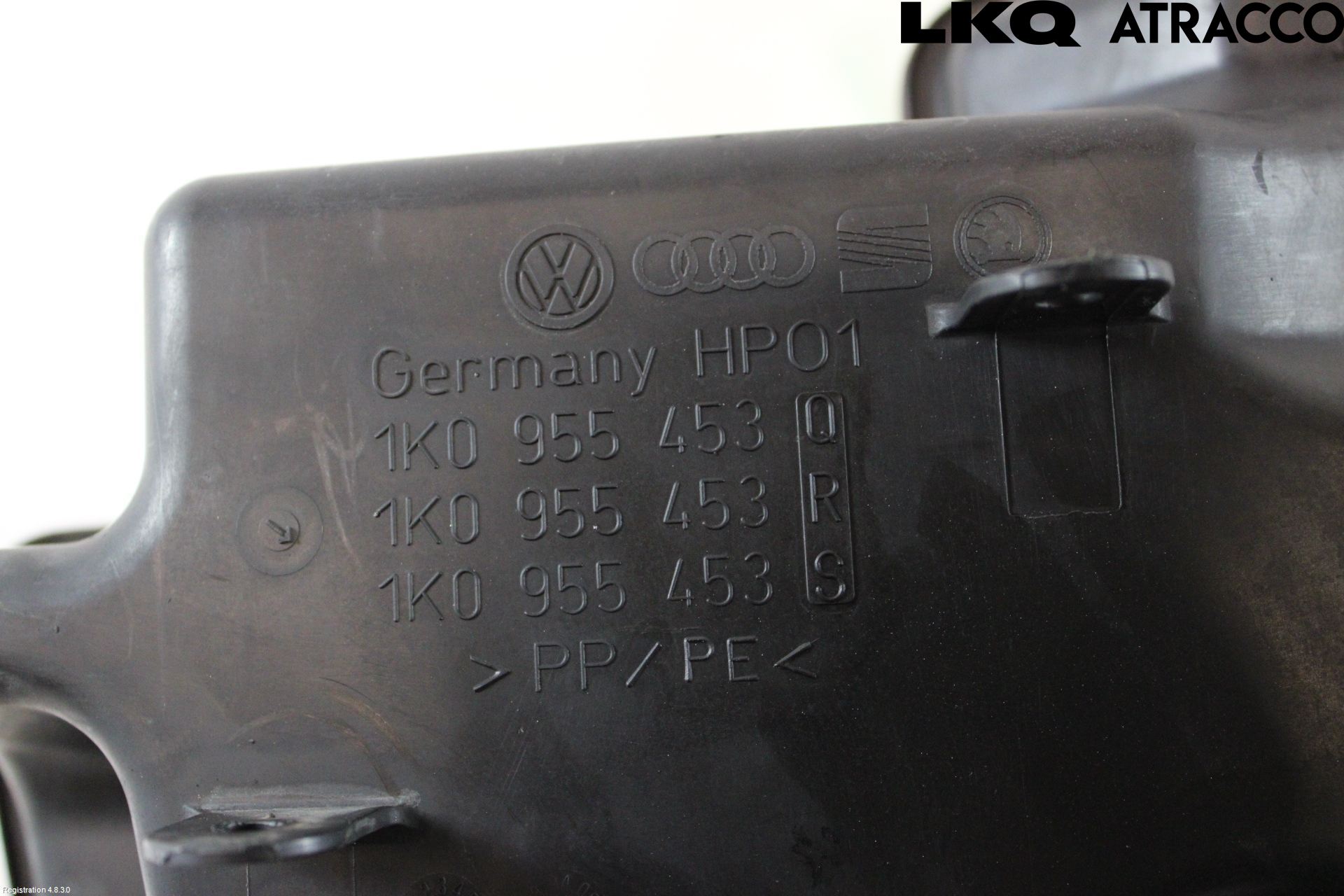 Volkswagen VW GOLF VI 09-13 Spolartank Vindruta-Strål
